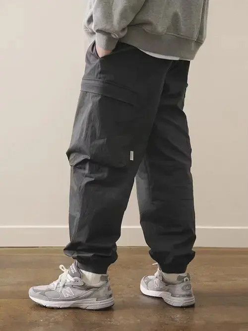 Jean 20SS Indigo Union Japan Grey Worker Jogger Pants Size US 32 / EU 48 - 1 Thumbnail