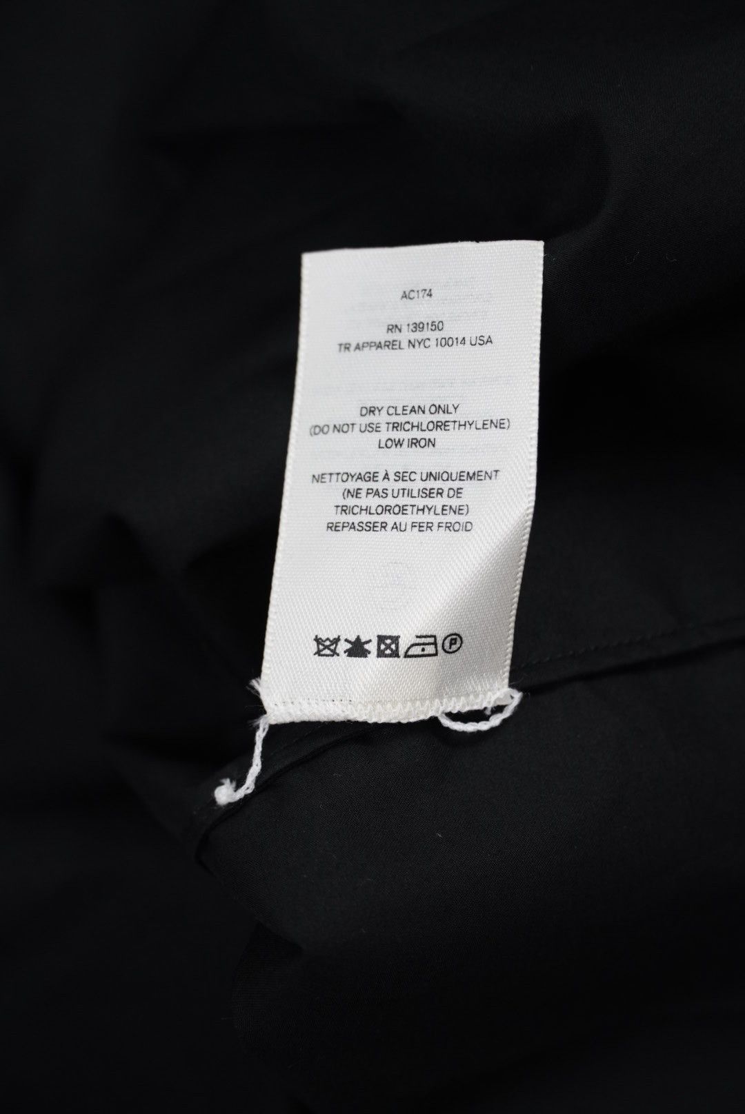 The Row The Row Collarless Black Short Sleeve Polo Size US S / EU 44-46 / 1 - 9 Thumbnail