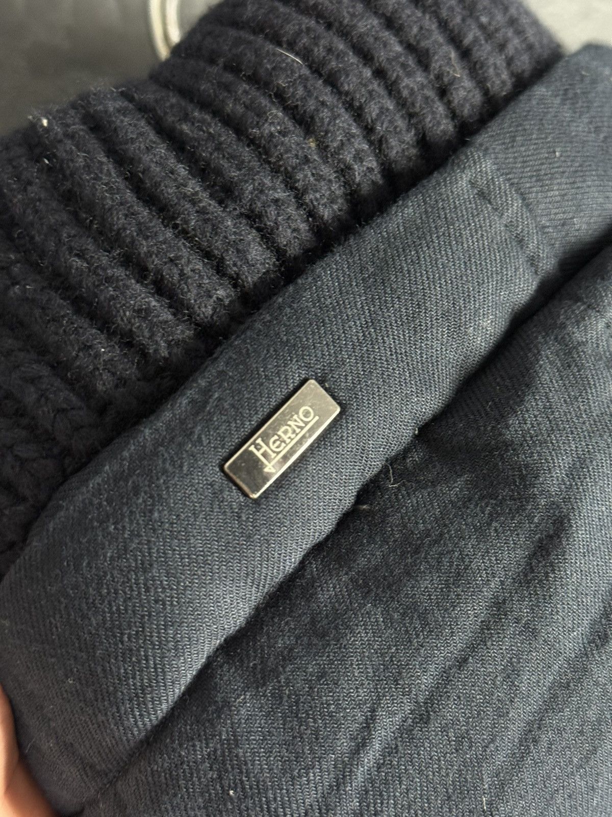 Herno HERNO Norfolk Men's Down Jacket Navy Blue Size 50 Size US M / EU 48-50 / 2 - 12 Thumbnail