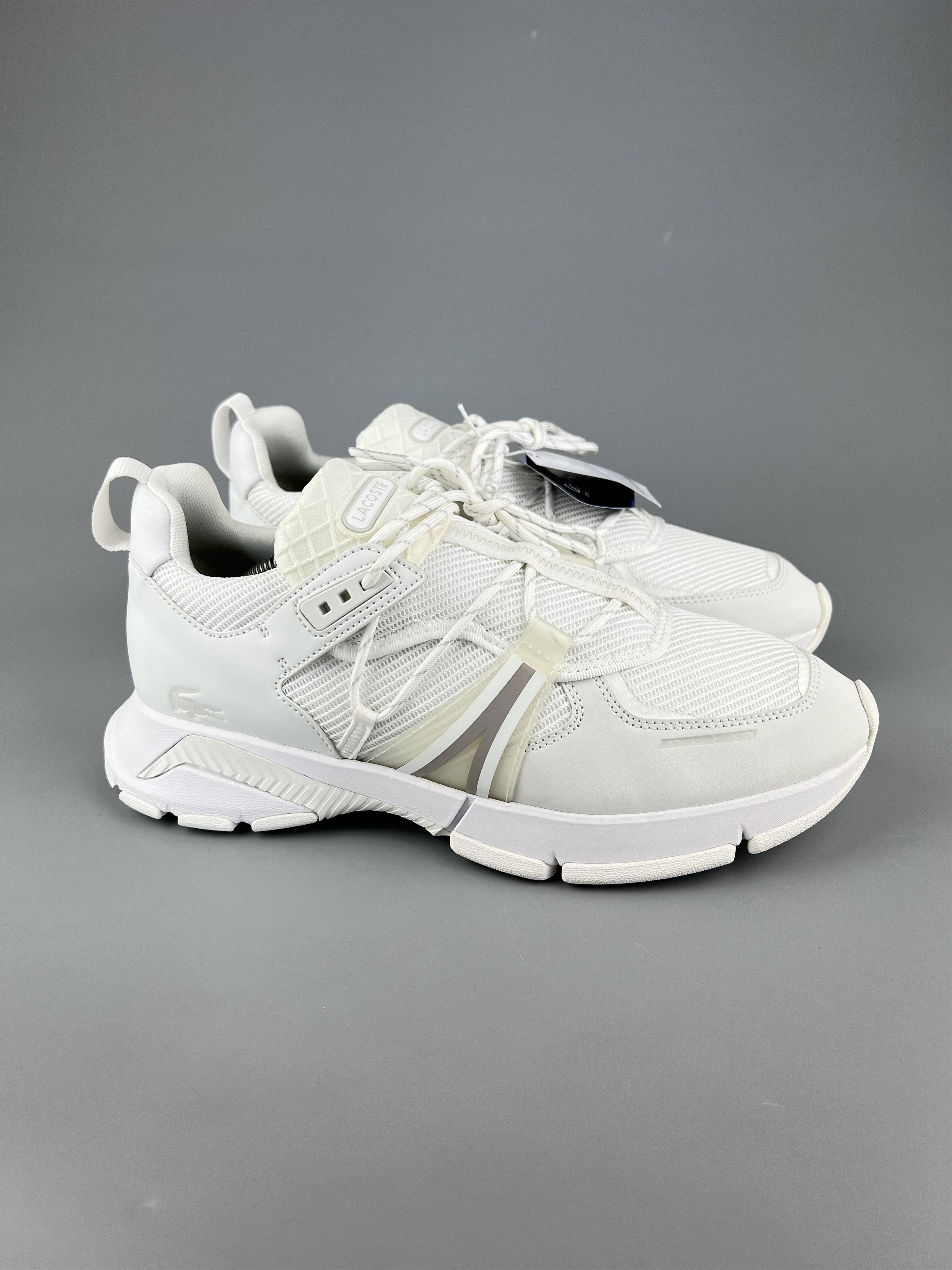 Lacoste Men's White Sneakers Size US 10.5