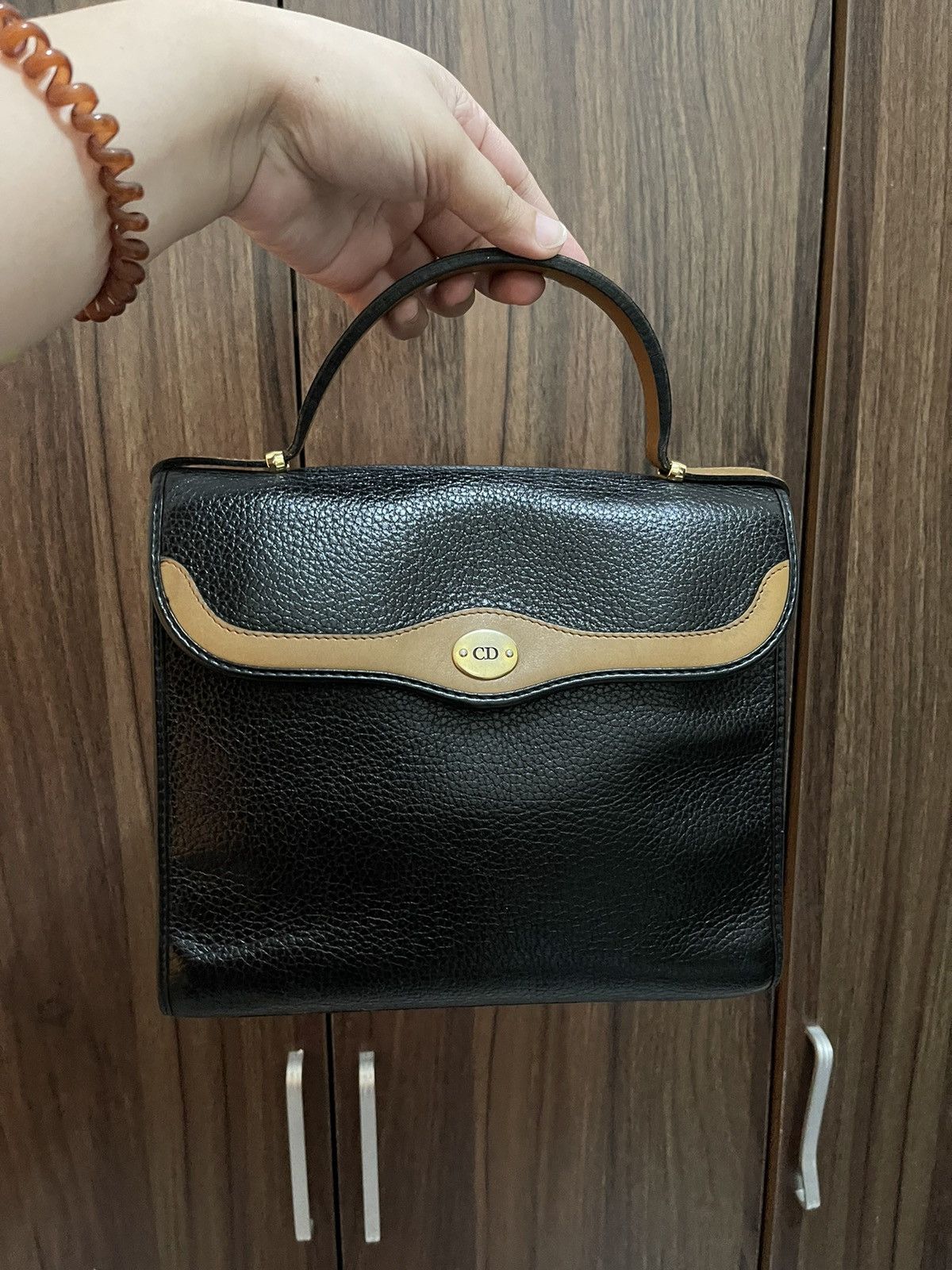 Dior × Vintage Christian Dior Kelly top handle Satchel bag Size ONE SIZE - 10 Thumbnail