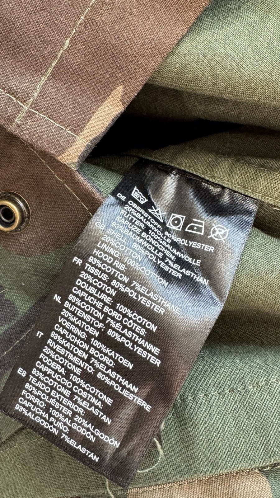 Brandit Vintage Camo Army Military Jacket carhartt supreme stussy Size US M / EU 48-50 / 2 - 6 Thumbnail