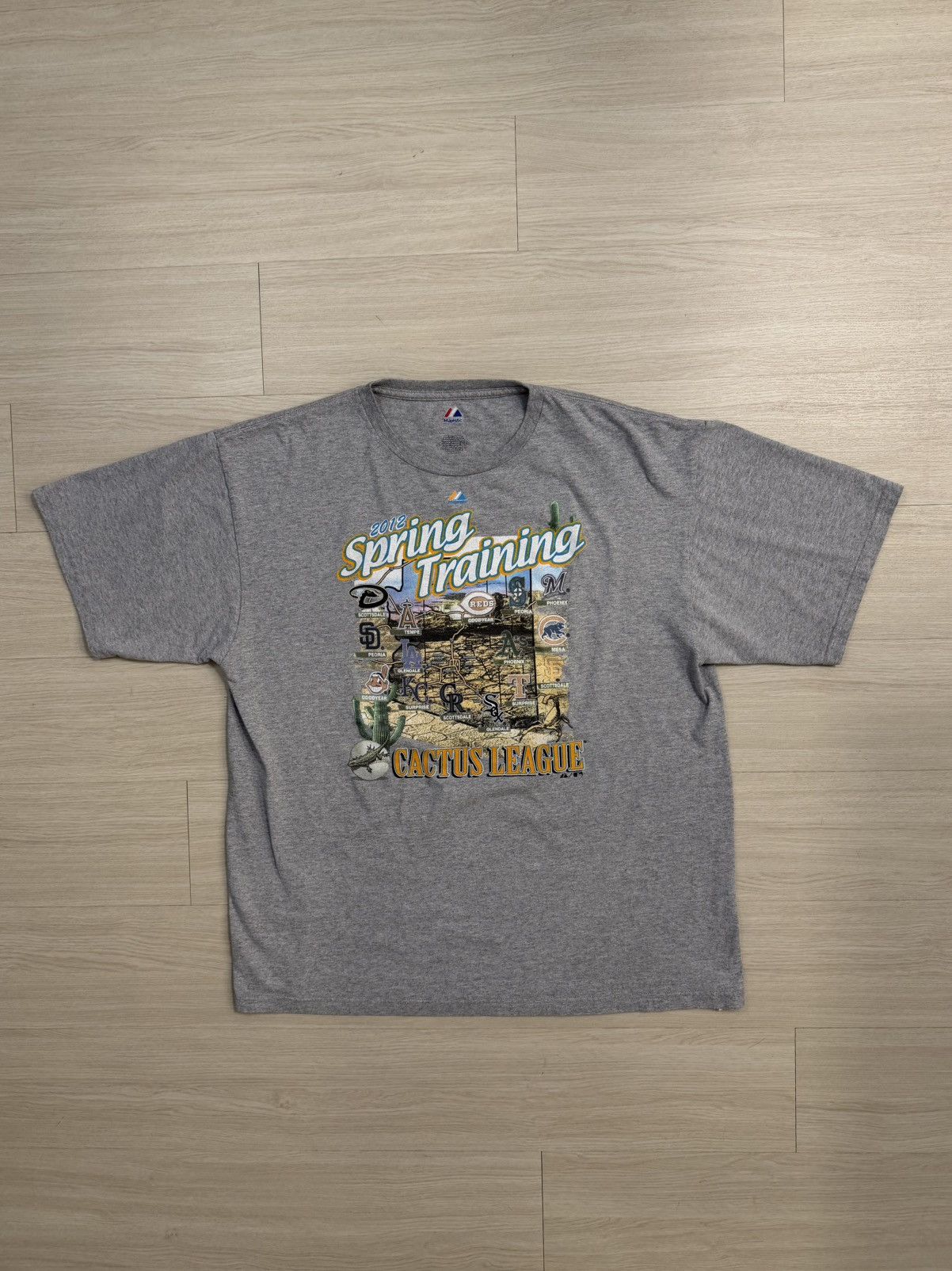 Majestic 2012 MLB Cactus League Spring Training Shirt Size US XL / EU 56 / 4 - 1 Thumbnail