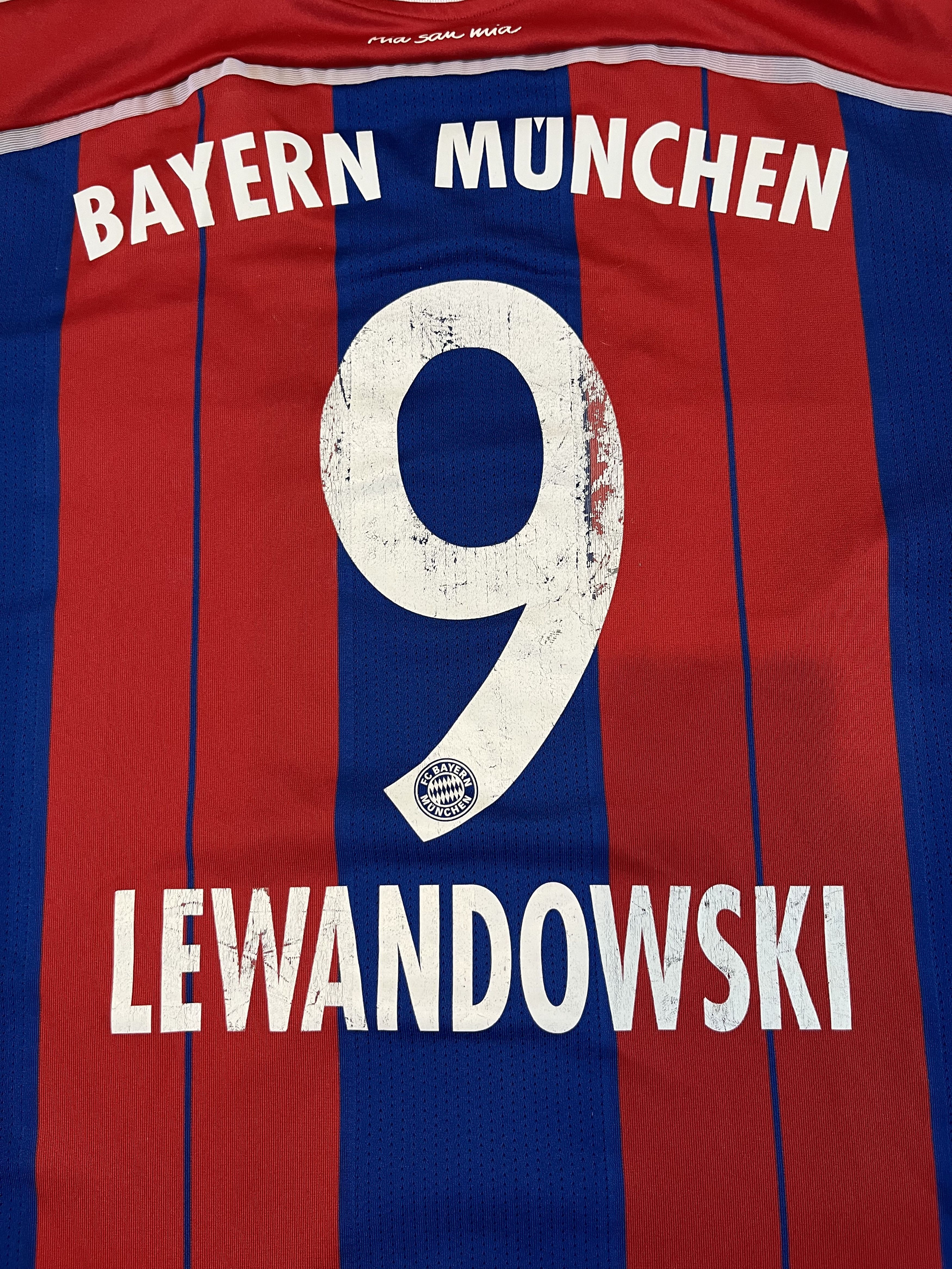 Adidas Adidas Bayern Monachium Lewandowski RL9 2014/15 Size US XXL / EU 58 / 5 - 10 Thumbnail