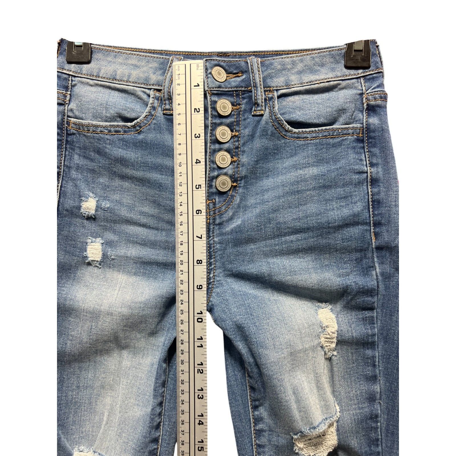Other Ultimate - Women's High-Rise Ankle - Length Jeans - Blue - 0 Size 25" / US 0 / IT 36 - 5 Thumbnail