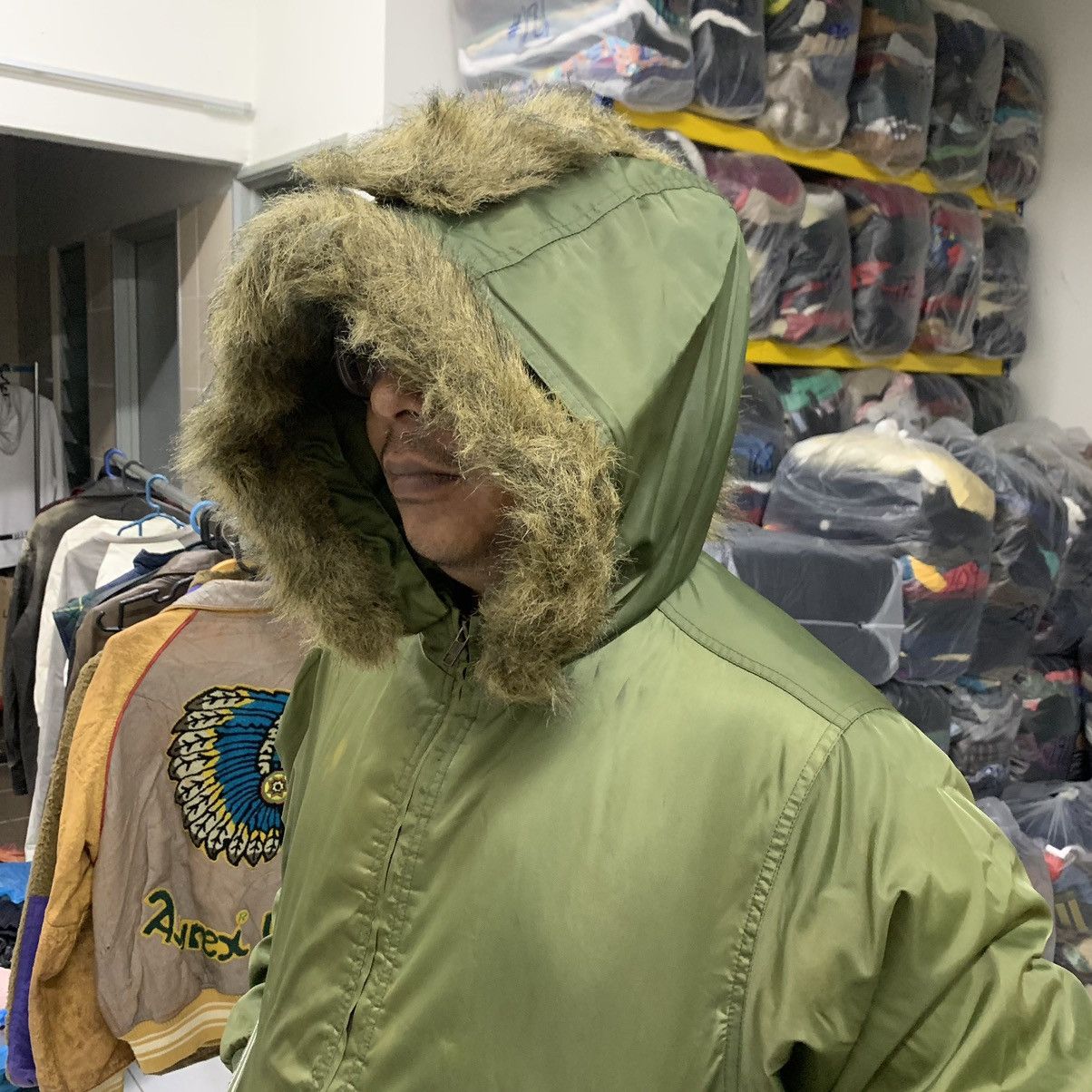 Apex Apex Museum Mod Equestrian Mohawk Hooded Jacket #6116-49 Size US M / EU 48-50 / 2 - 16 Thumbnail