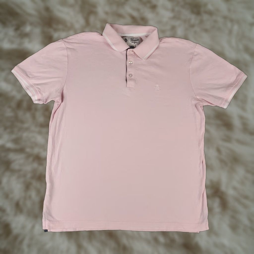 Vintage Penguin Polo Shirt Mens Size Small Pink Casual Short Sleeve Activewear Size US S / EU 44-46 / 1 - 1 Thumbnail
