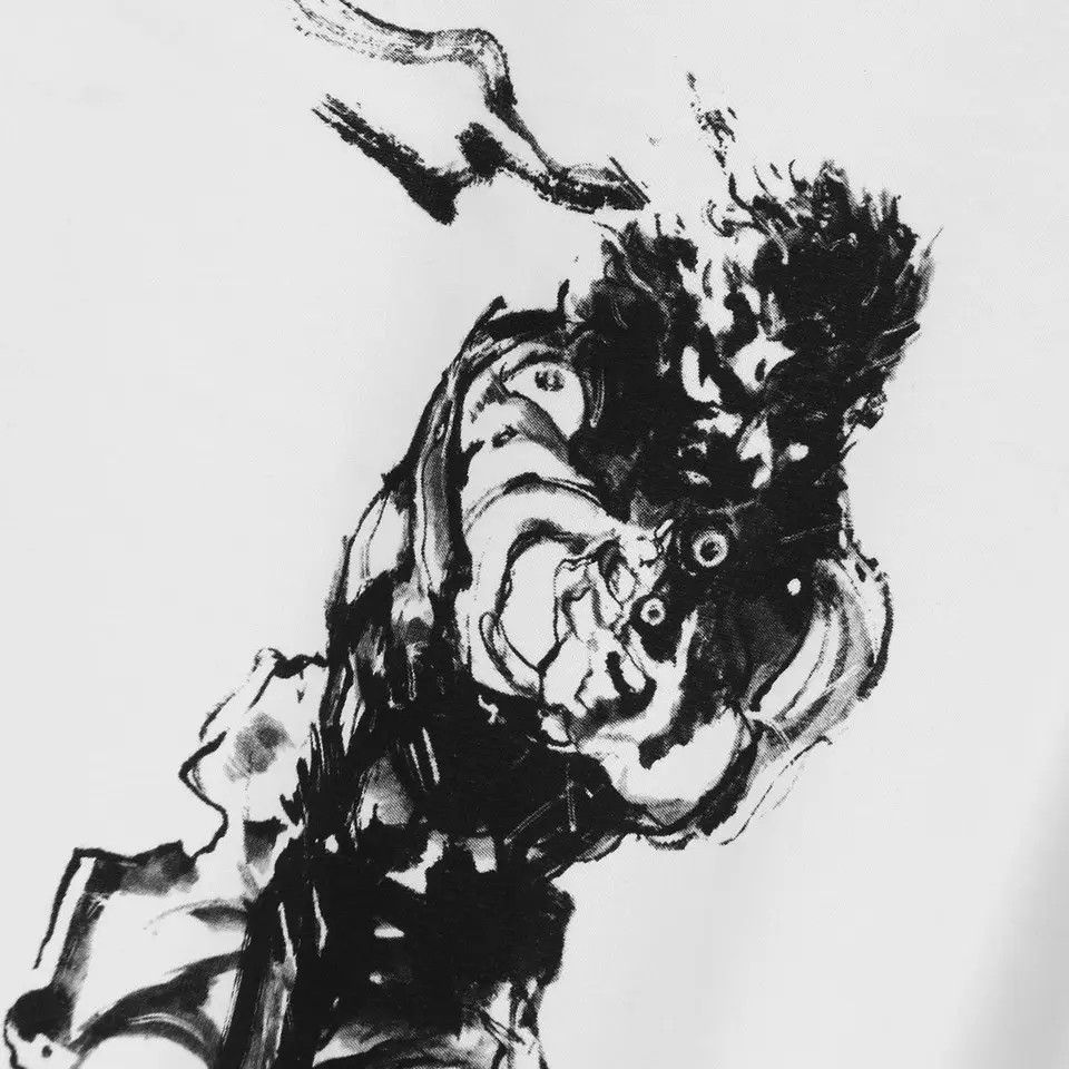 Japanese Brand Metal Gear Solid 2 Printed Tshirt Size US L / EU 52-54 / 3 - 6 Thumbnail