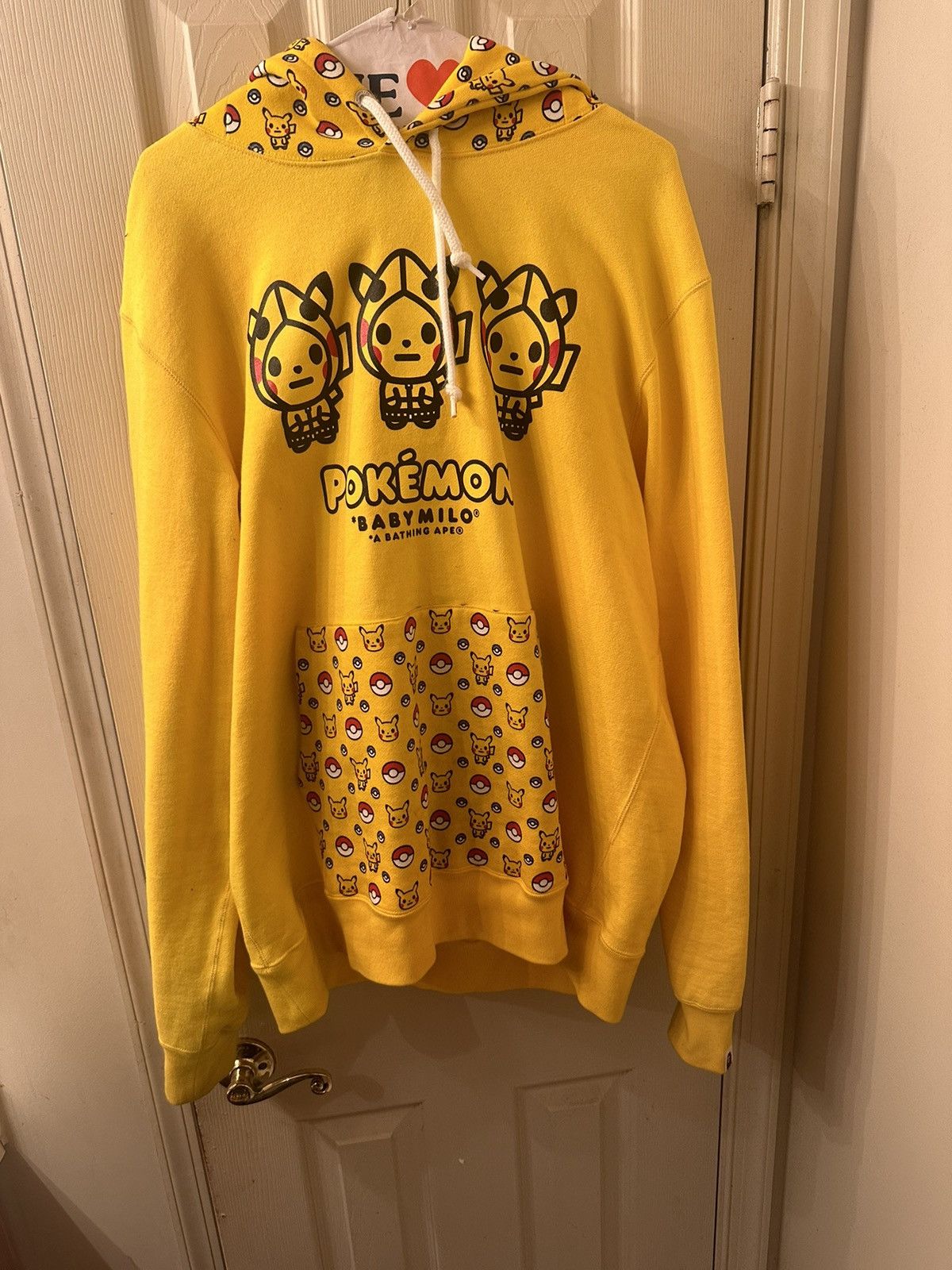 Bape BAPE x Pokemon Pullover Hoodie 2XL | Grailed