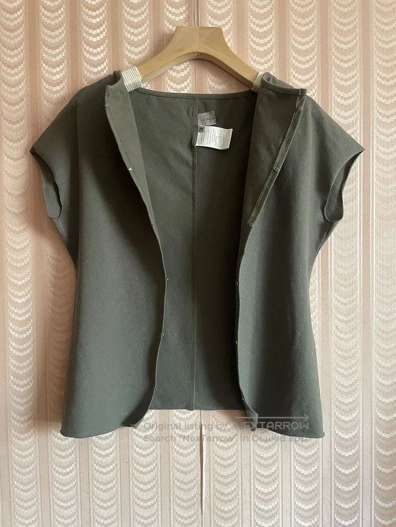 Yohji Yamamoto Yohji Yamamoto Vintage Short Sleeve Top Size US S / EU 44-46 / 1 - 2 Thumbnail