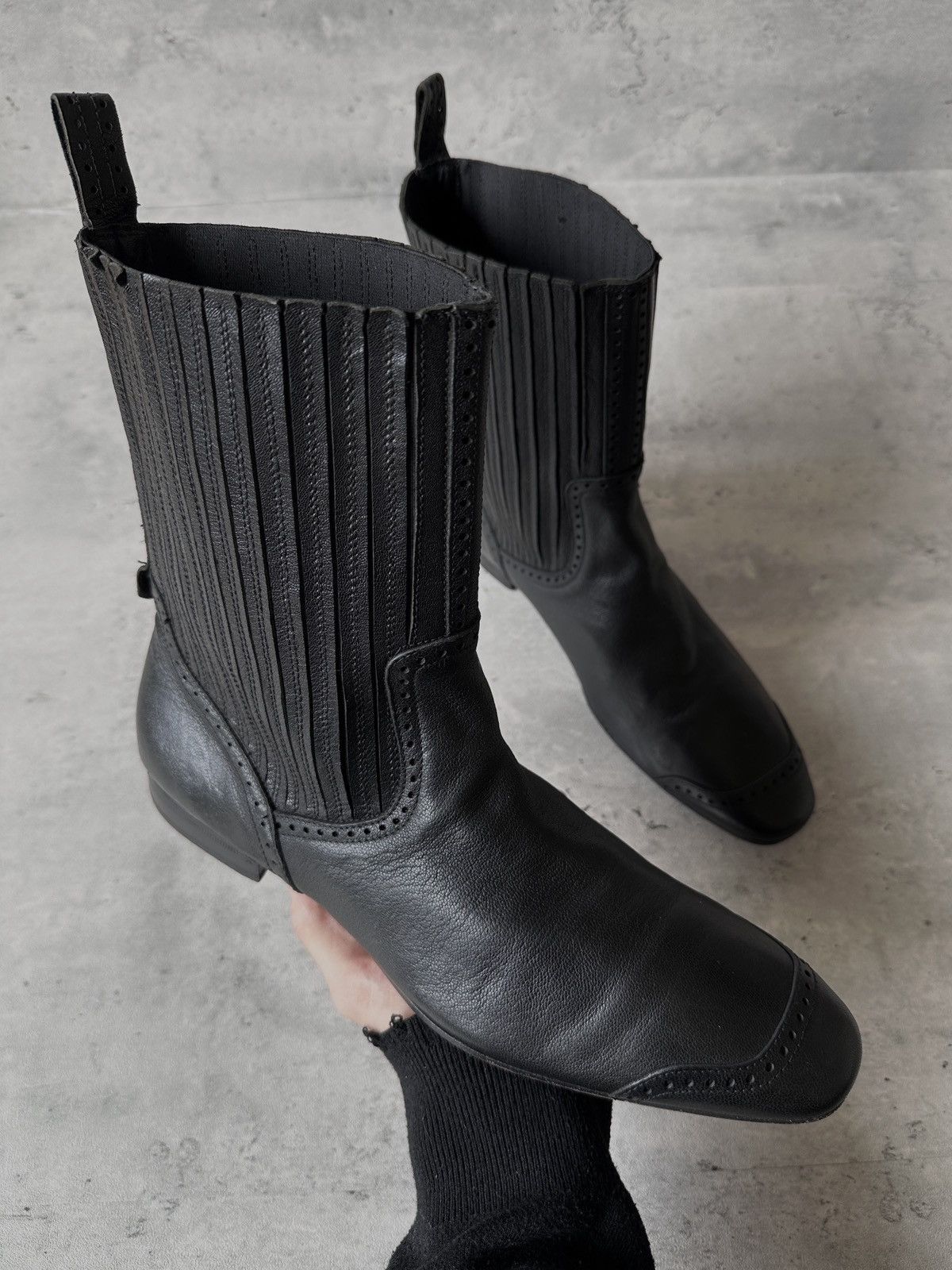 Roberto Cavalli 90s WESTERN COUTURE BOOTS Size US 10 / EU 43 - 1 Thumbnail
