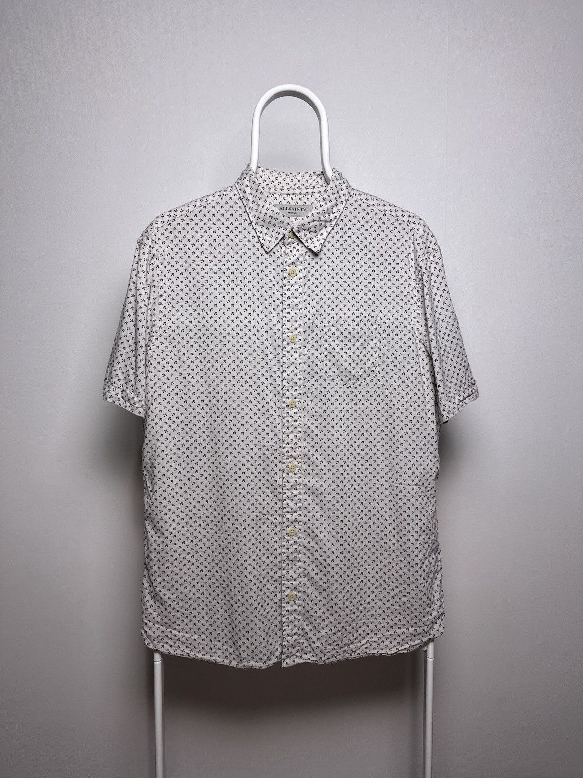 Allsaints AllSaints Pignan SS Shirt Button Up Size US M / EU 48-50 / 2 - 1 Thumbnail
