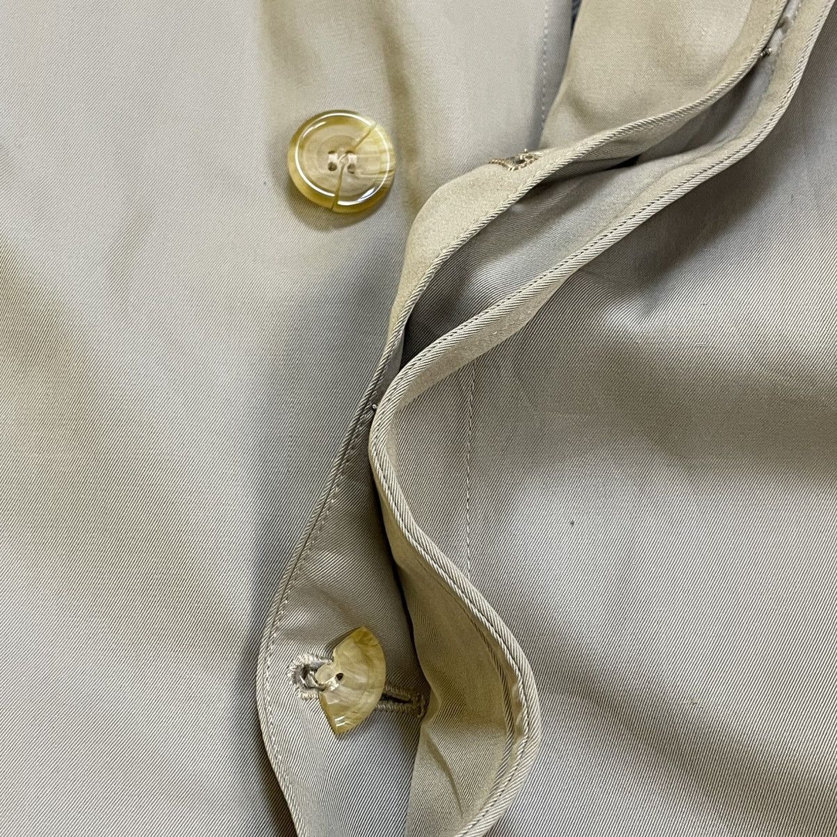 Aquascutum VINTAGE AQUACSTUM MADE IN ENGLAND TRENCH COAT JACKET Size US L / EU 52-54 / 3 - 7 Thumbnail