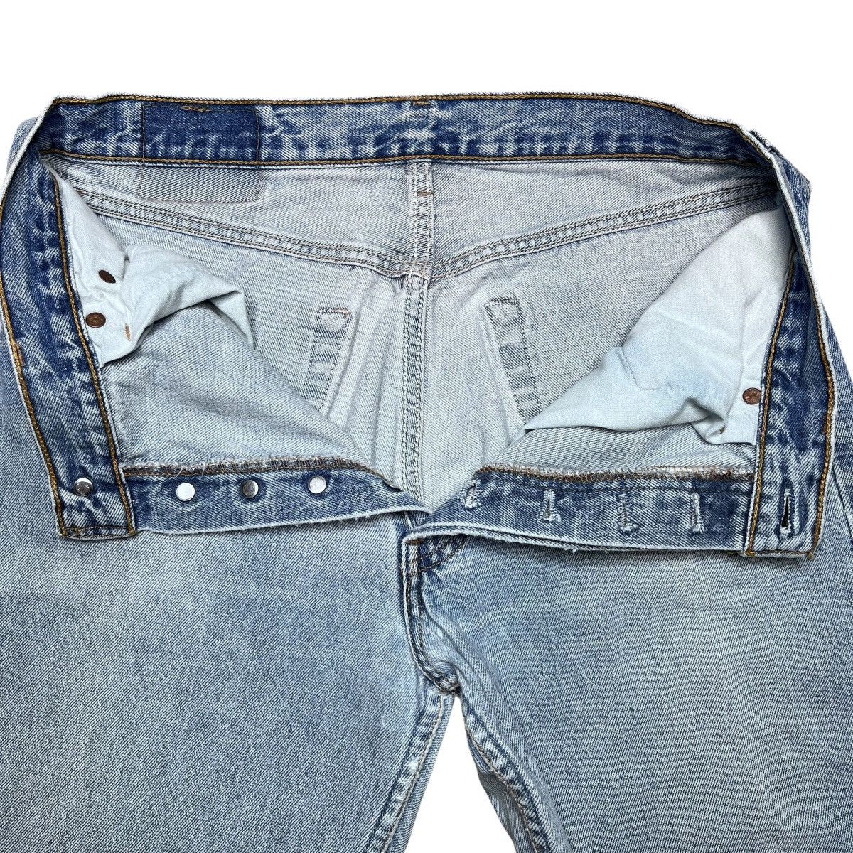 Levi's Vintage 1990s Levi’s 501xx Button Fly Made USA Denim Jeans Size US 30 / EU 46 - 4 Thumbnail