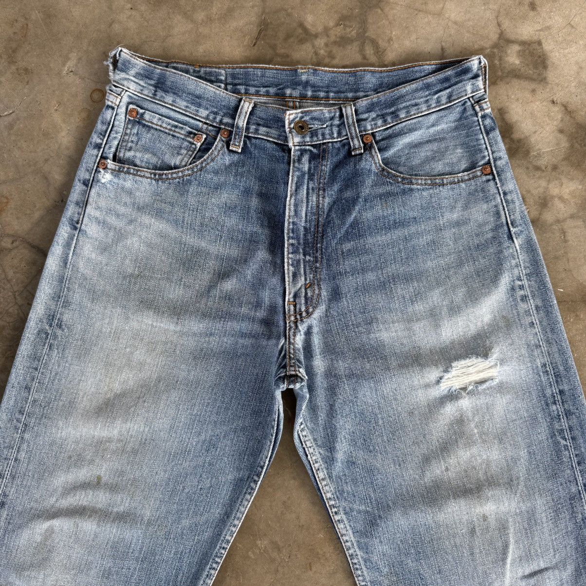 Levi's Vintage Clothing W32x28.5 Vintage Levi's 503 Faded Ripped Denim Jean Pants Size US 32 / EU 48 - 3 Thumbnail