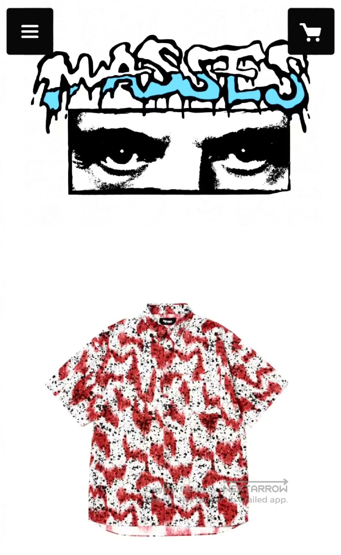 Other Kimura Takuya Same Style Masses Shirt. Size US M / EU 48-50 / 2 - 6 Thumbnail