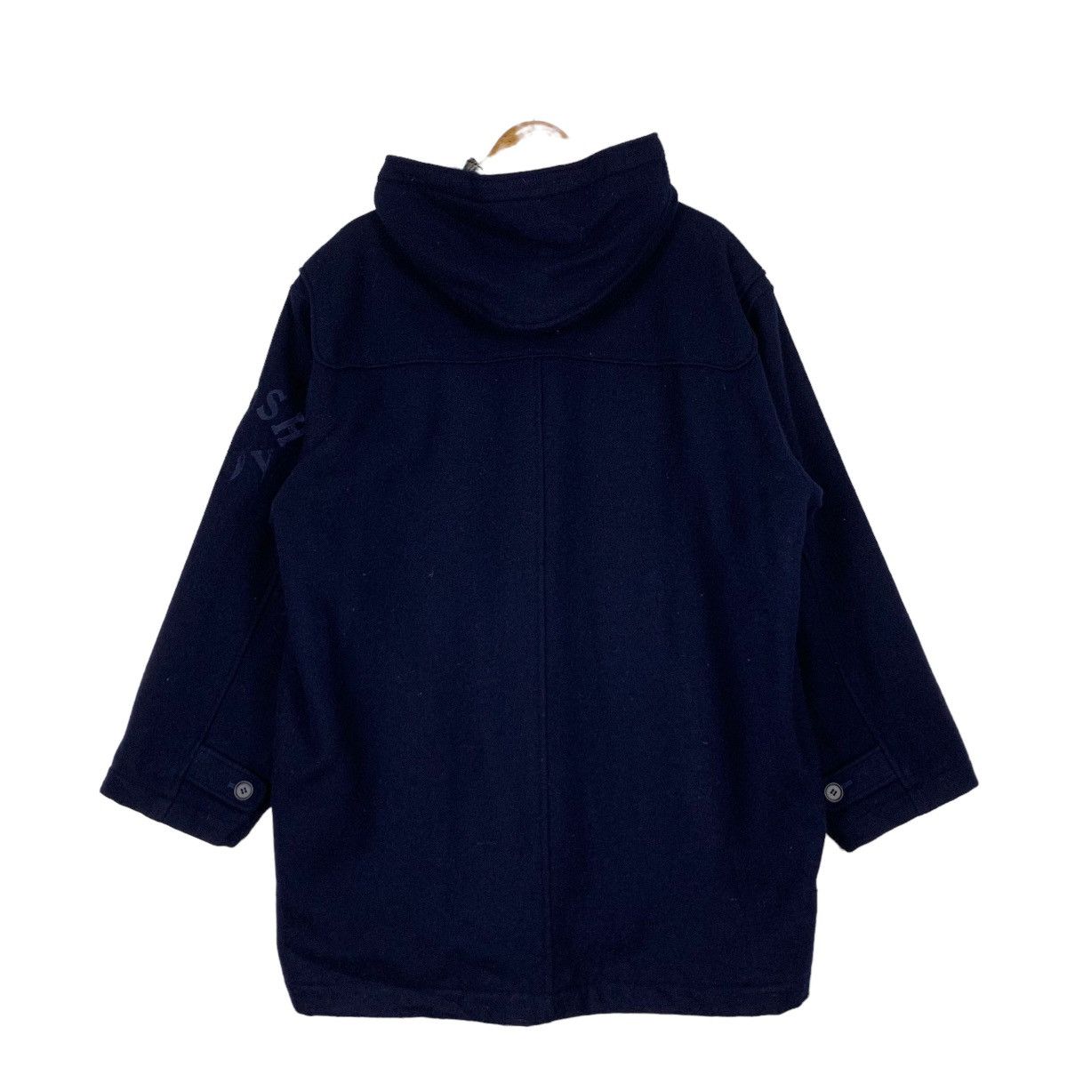 Japanese Brand POSH BOY Checked Lined Wool Hooded Duffle Coat #1123-C51 Size US L / EU 52-54 / 3 - 7 Thumbnail