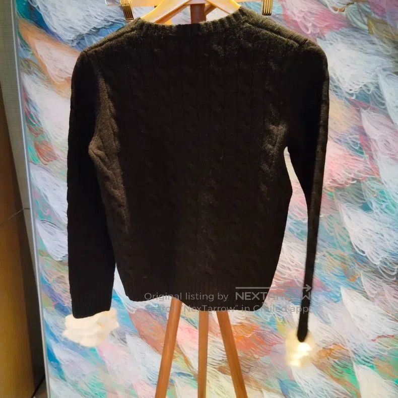 Valentino Valentino Wool knitted sweater in early spring Size M / US 6-8 / IT 42-44 - 2 Thumbnail