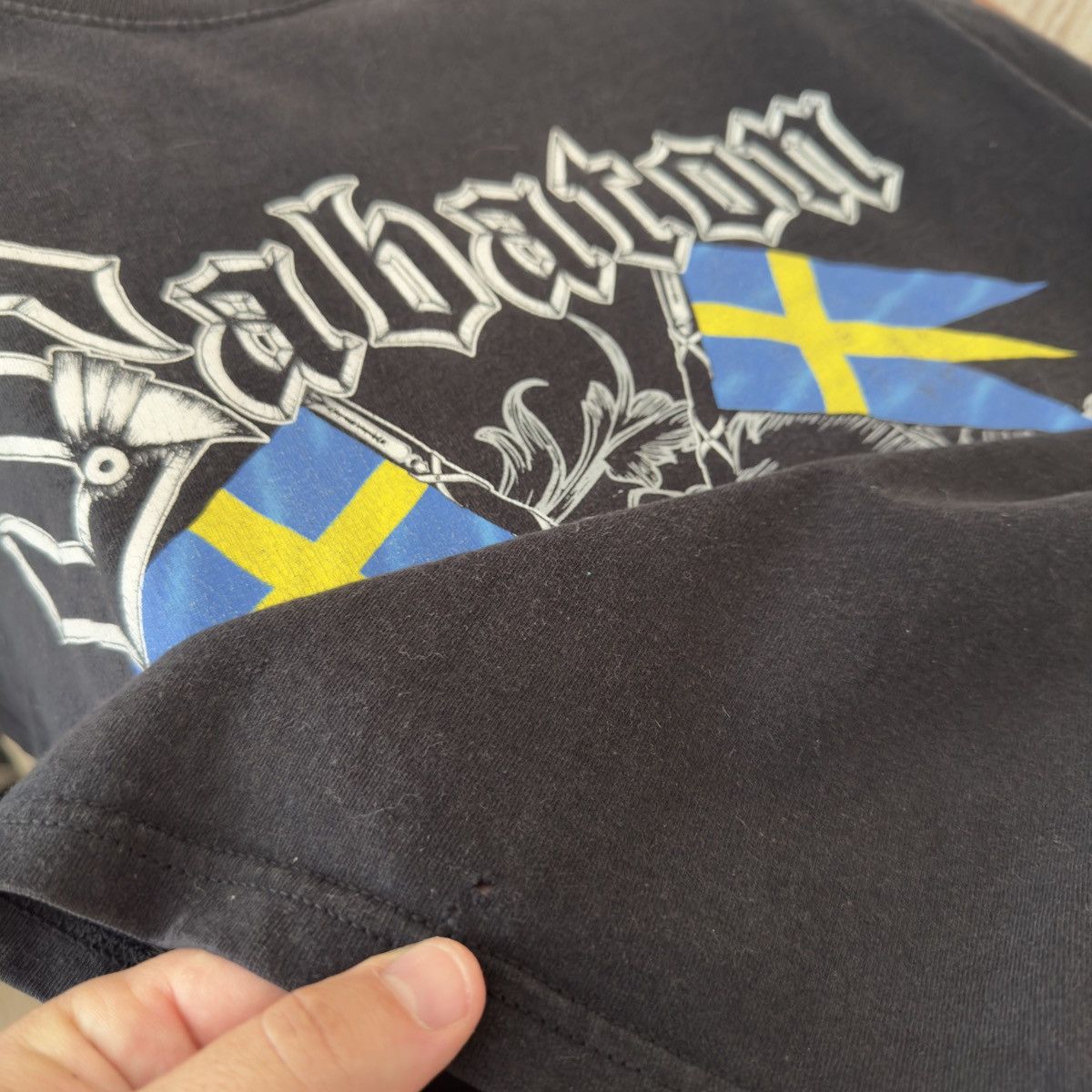Band Tees Sabaton Rock Vintage 90s Rock Big Logo Size US L / EU 52-54 / 3 - 9 Thumbnail