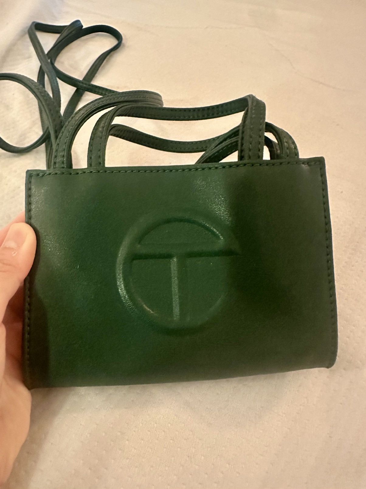 Telfar Telfar “Small Shopping Bag” in Dark Olive Green w/ Dust Bag Size ONE SIZE - 3 Thumbnail