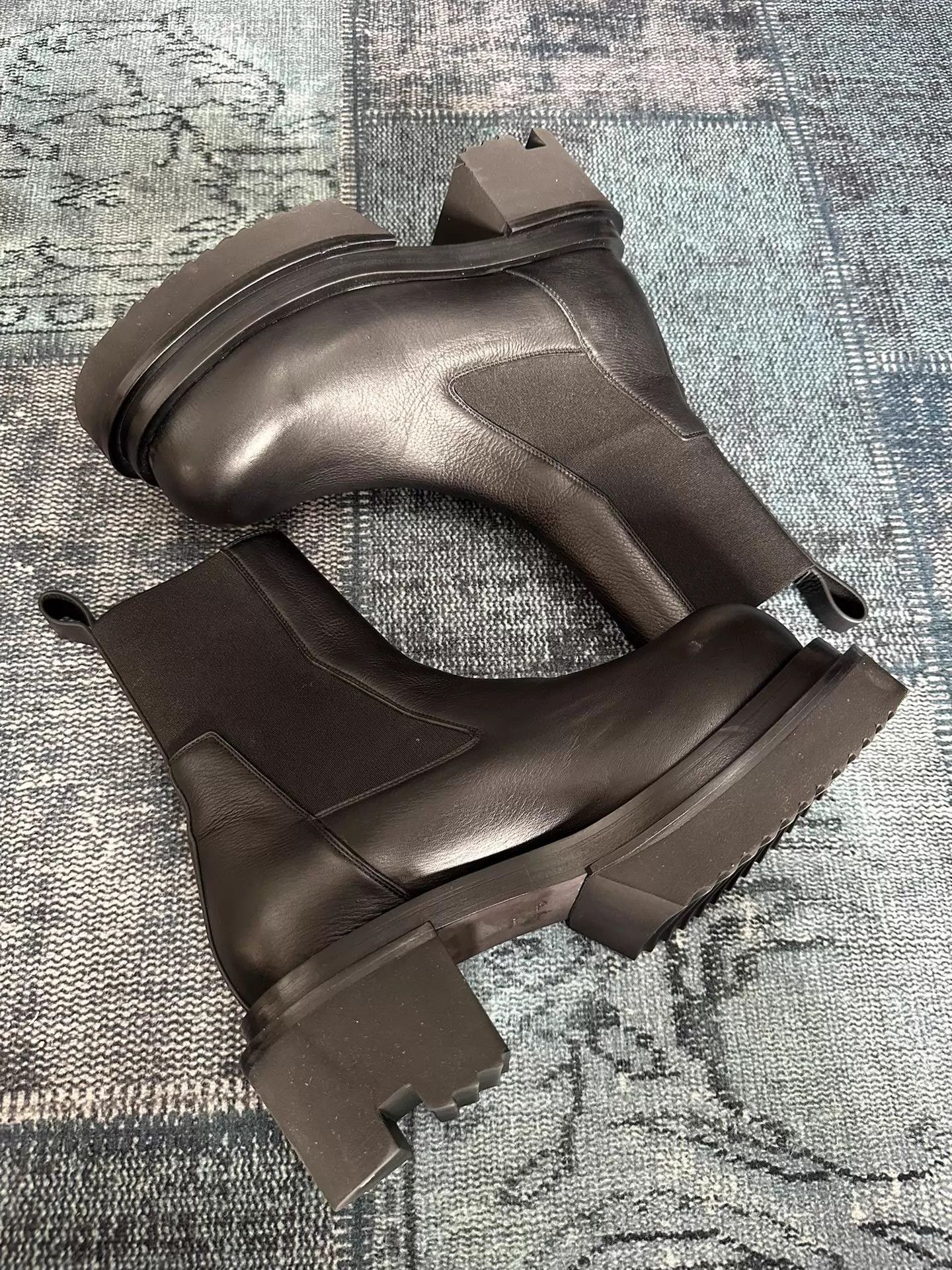 Rick Owens Rick Owens Beatle Ballast Bogun Chelsea 6cm 40 Worn Once Size US 7 / EU 40 - 2 Thumbnail