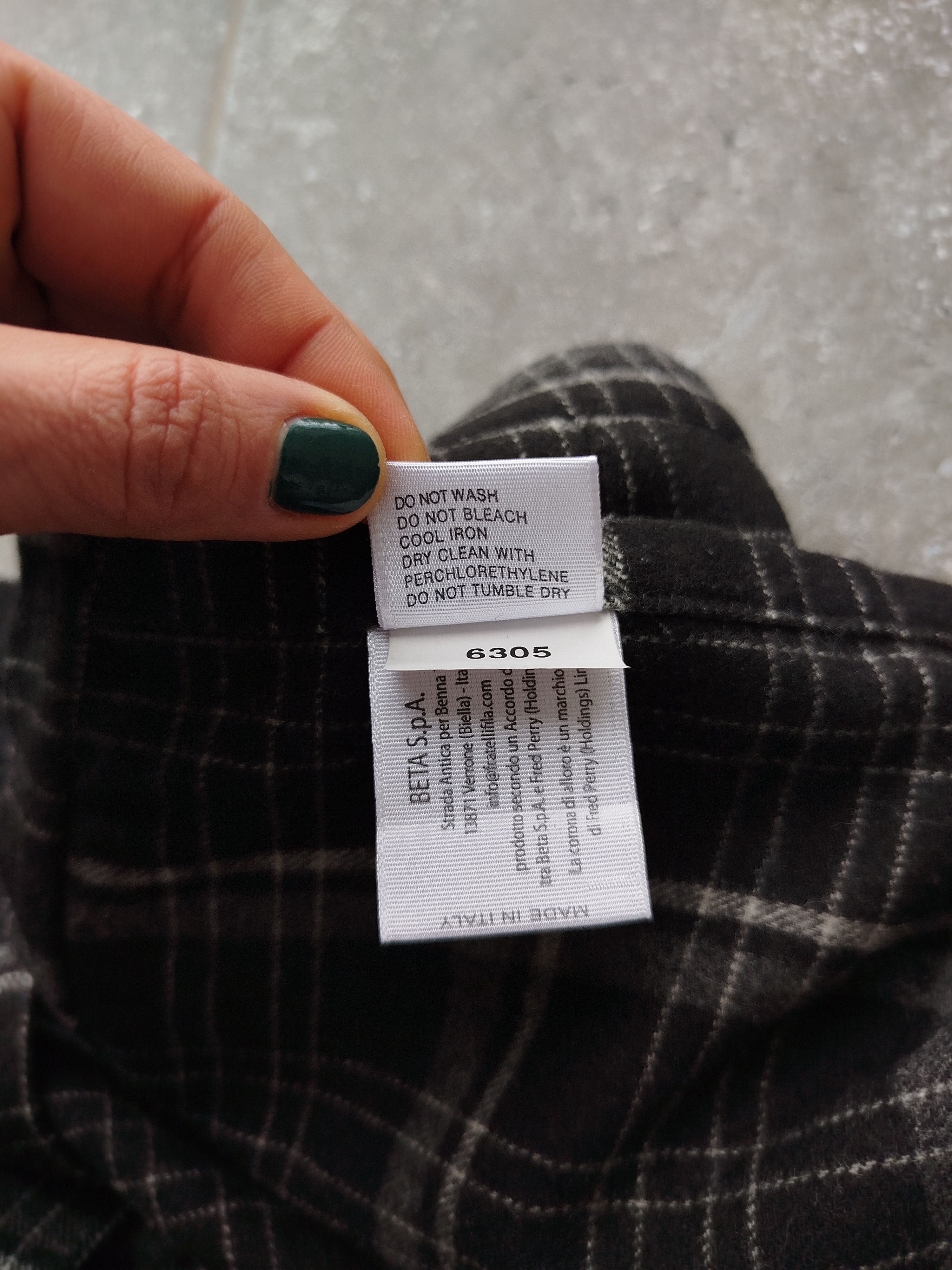 Fred Perry Wrap Skirt Kilt Plaid Pleated Wool Tartan Vintage Italy 40/S Size 27" / US 4 / IT 40 - 15 Thumbnail