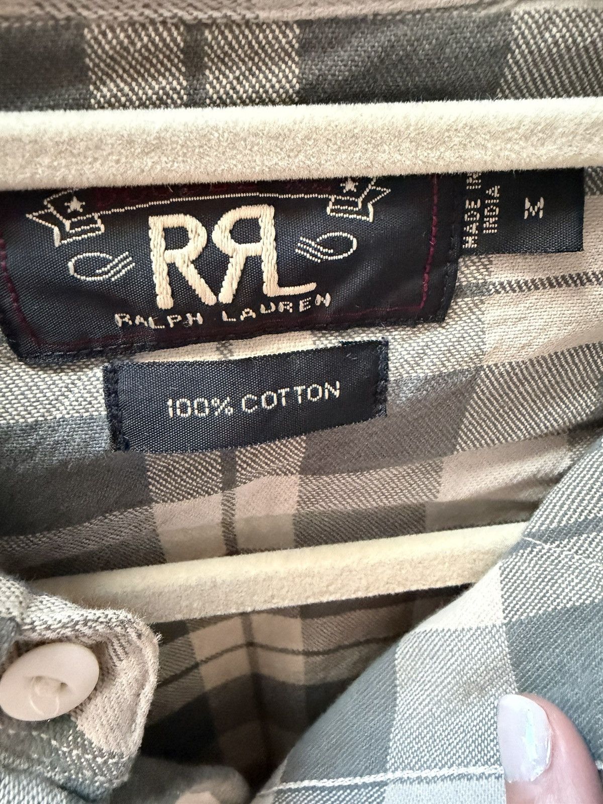 RRL Ralph Lauren RRL Checkered Button Down Shirt M Size US M / EU 48-50 / 2 - 5 Thumbnail