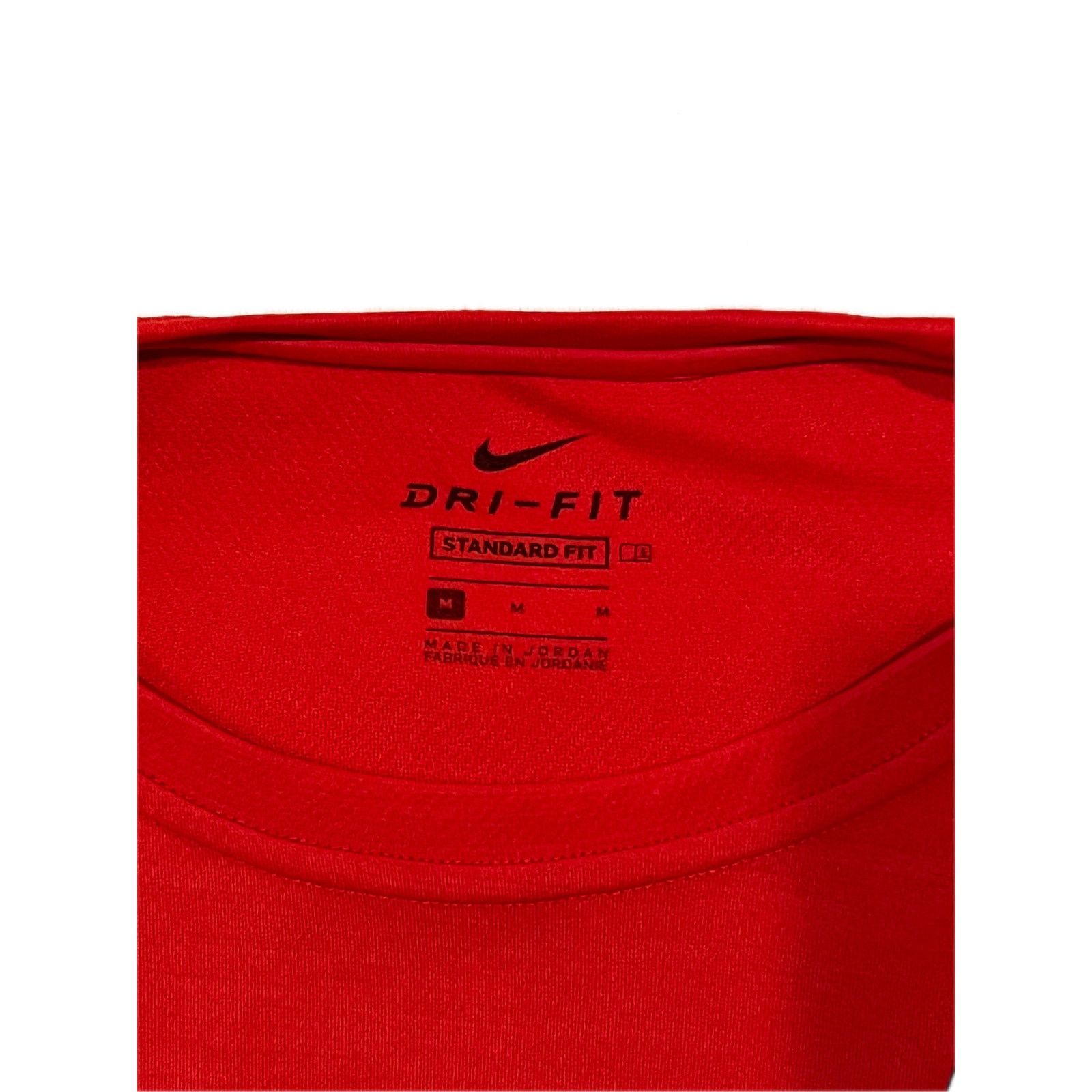 Nike Nike Red Dri-Fit T-Shirt Mens M Size US M / EU 48-50 / 2 - 3 Thumbnail