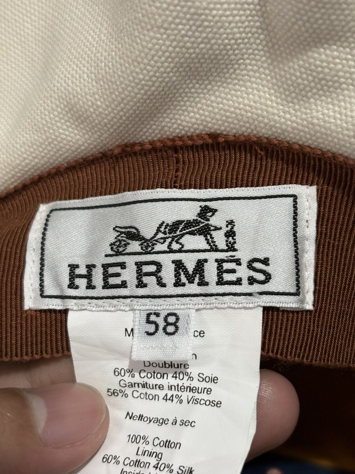 Hermes HERMES BUCKET HAT Size ONE SIZE - 7 Thumbnail