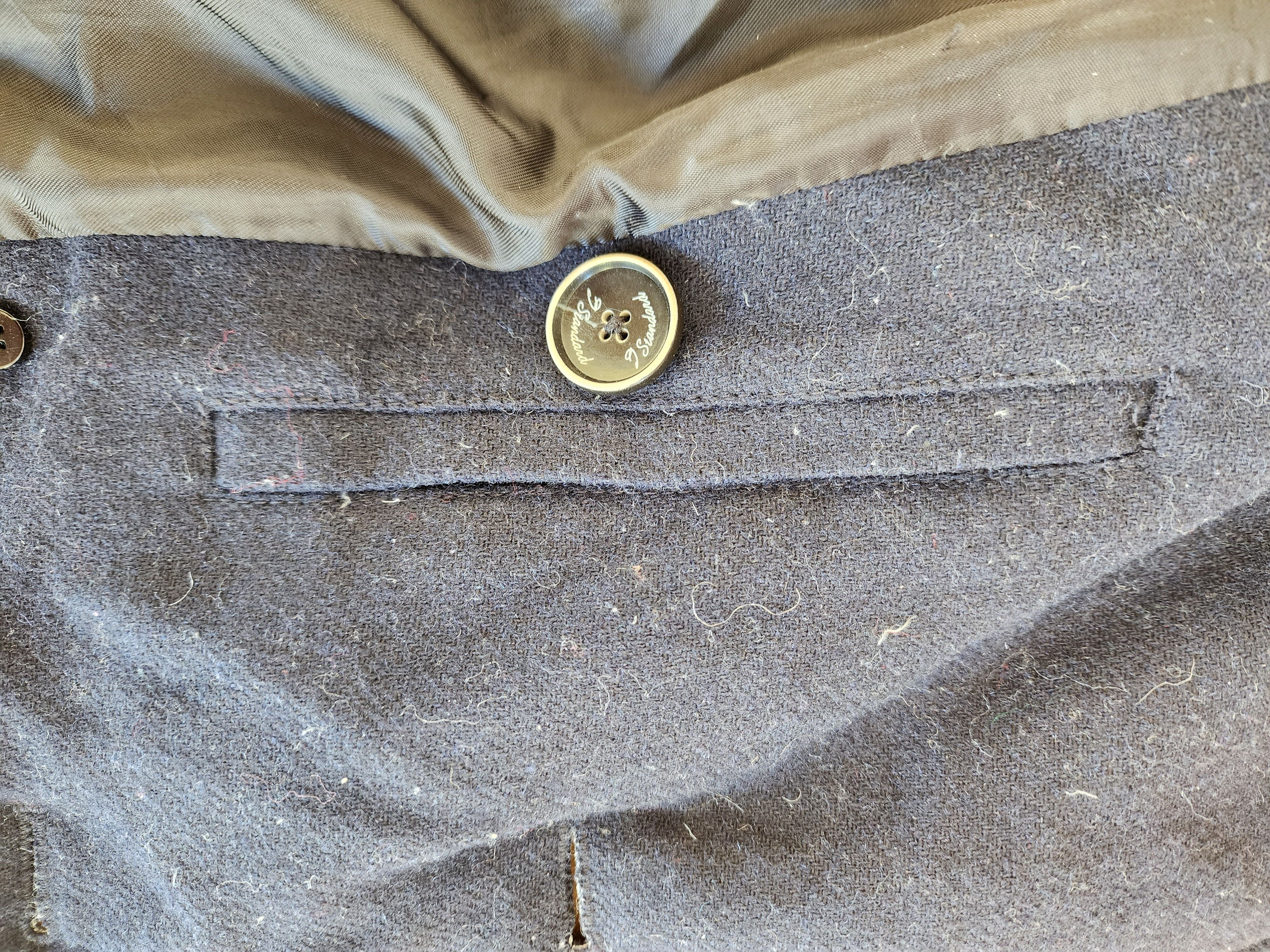 Journal Standard Navy Winter Coat by Journal Standard | Wool & Down Fill Size US S / EU 44-46 / 1 - 10 Thumbnail