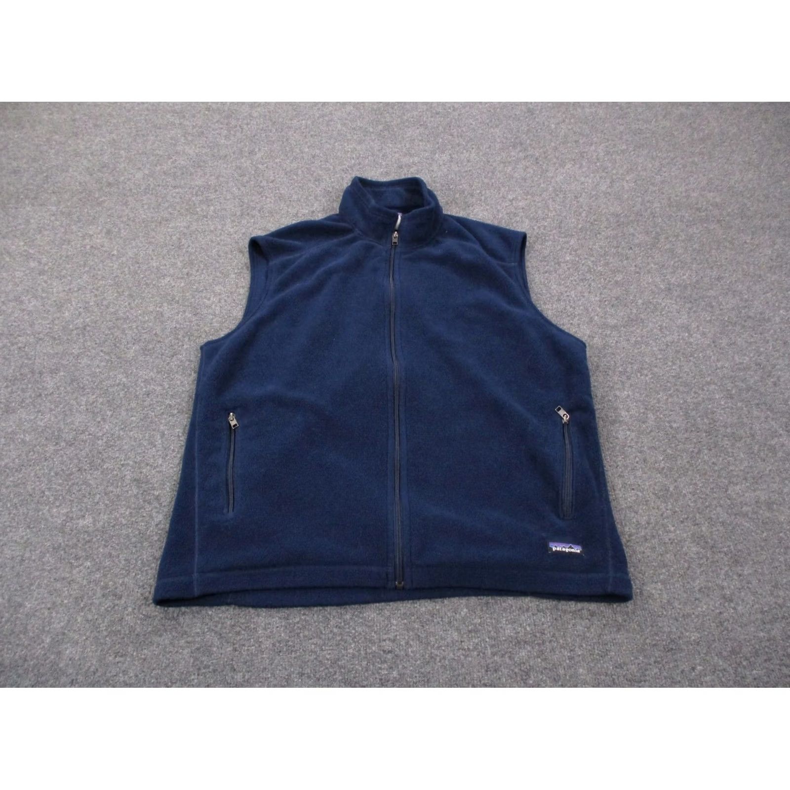 Patagonia Patagonia Vest Mens 2XL Blue Fleece Zip Pocket Windbreaker Outdoor Active Hiking Jacket Size US XXL / EU 58 / 5 - 2 Thumbnail