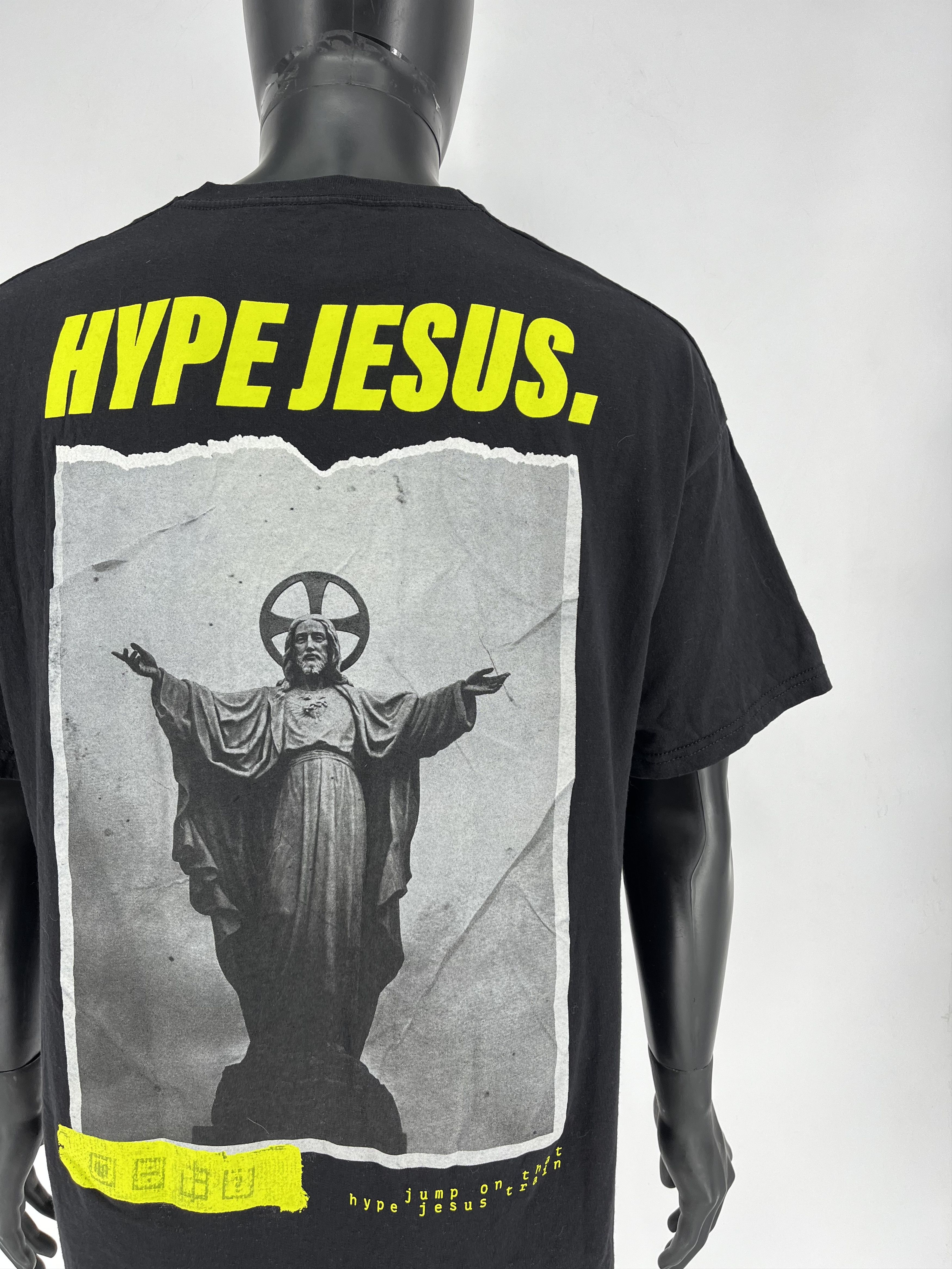 Vintage Hype Jesus Organic T-Shirt Streetwear Style Size US L / EU 52-54 / 3 - 8 Thumbnail