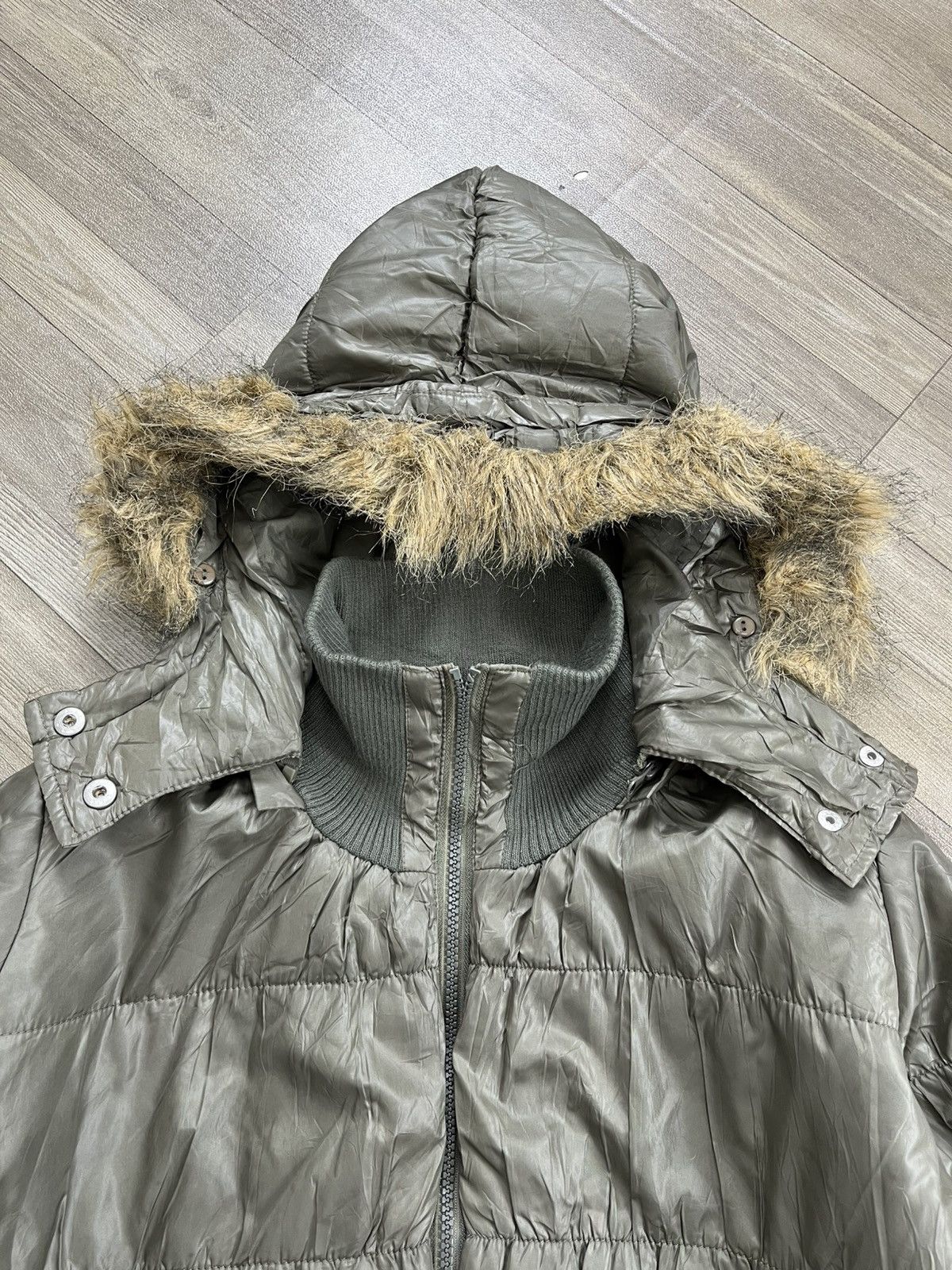 Japanese Brand 2000s Brownsugar Boxy IfSixWasNine Goa Lgb Fur Down Jacket Size US M / EU 48-50 / 2 - 5 Thumbnail