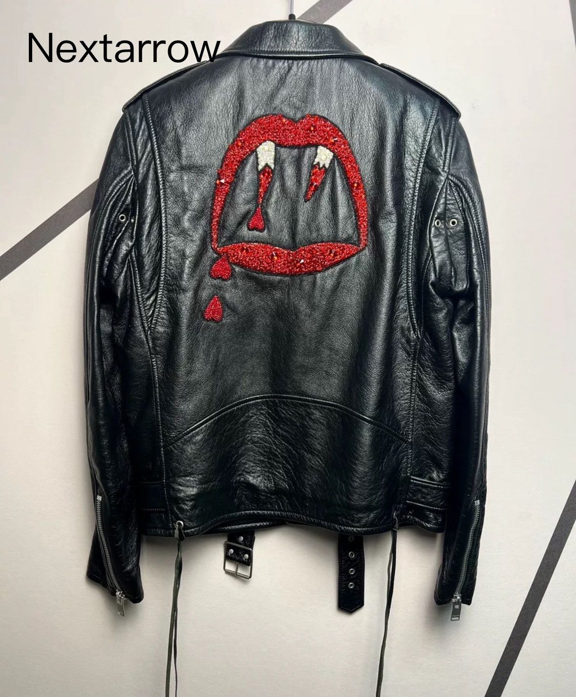 Saint Laurent Paris Saint laurent slp L17 blood tooth leather