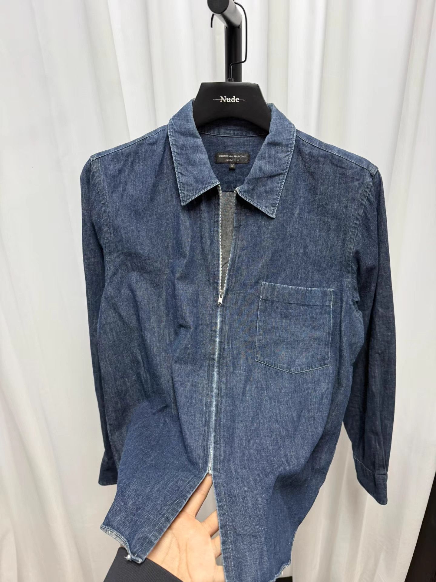 Comme des Garcons Homme Comme des Garçons Homme Single Pocket Shirt Jacket K20 Size US M / EU 48-50 / 2 - 5 Thumbnail