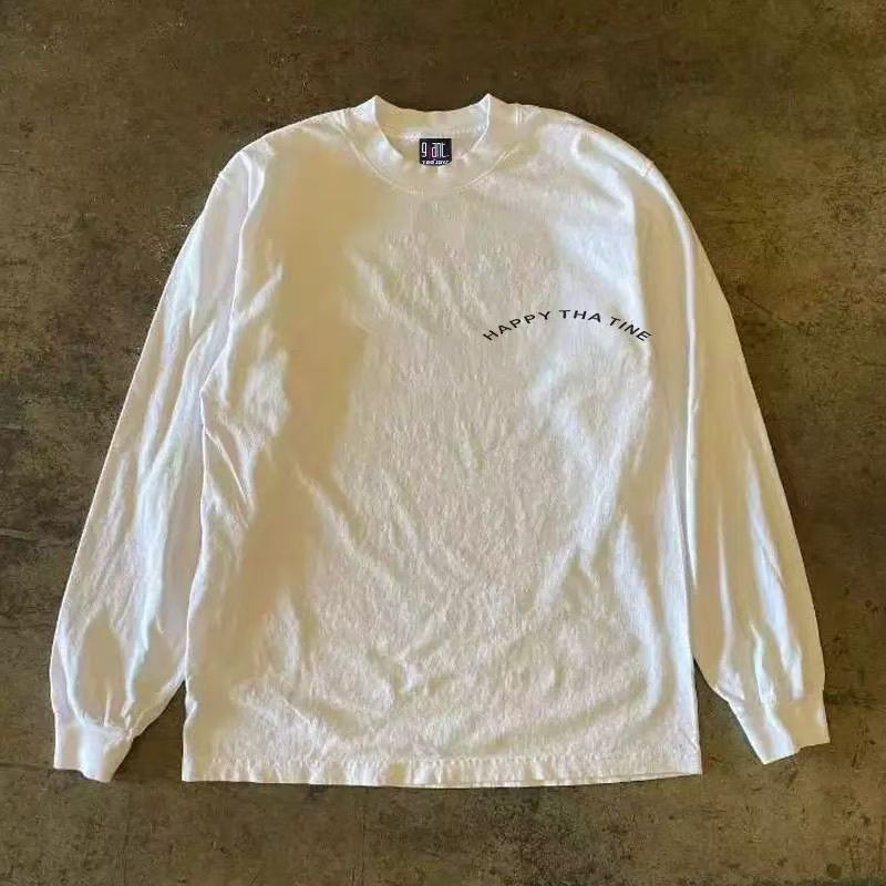 Japanese Brand White retro cartoon kitten print long-sleeved t-shirt Size US M / EU 48-50 / 2 - 2 Thumbnail
