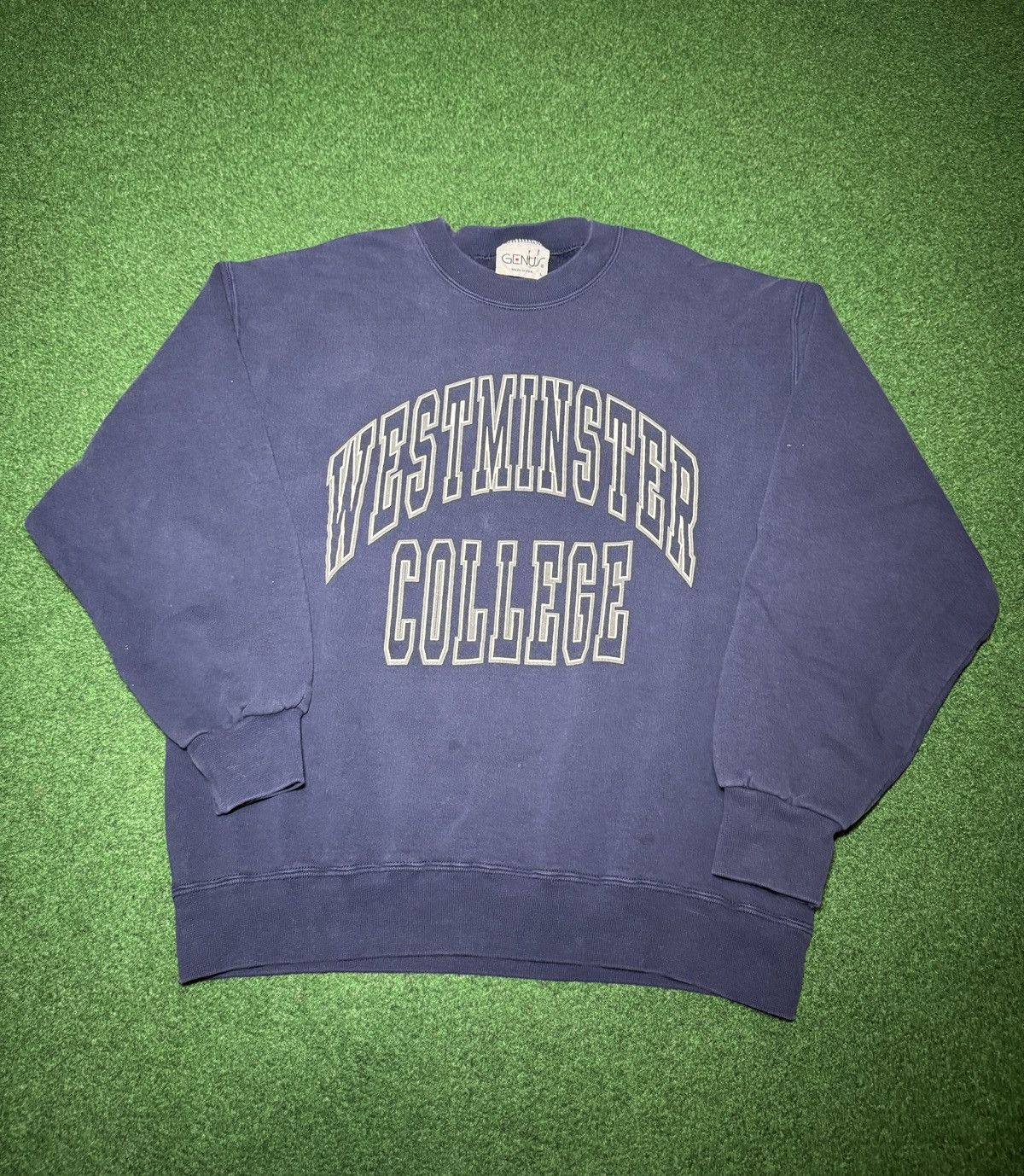 Vintage Westminster College Crewneck Lrg University 22x26 Sweatshirt Size US L / EU 52-54 / 3 - 1 Thumbnail