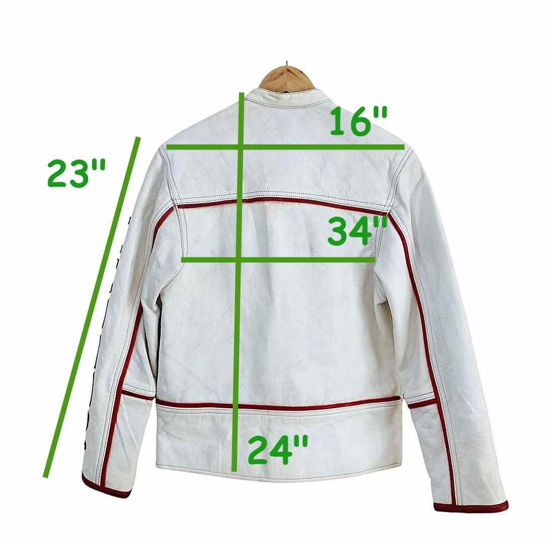 Other CHYSTON Protective Biker Leather Jacket Size S / US 4 / IT 40 - 2 Thumbnail