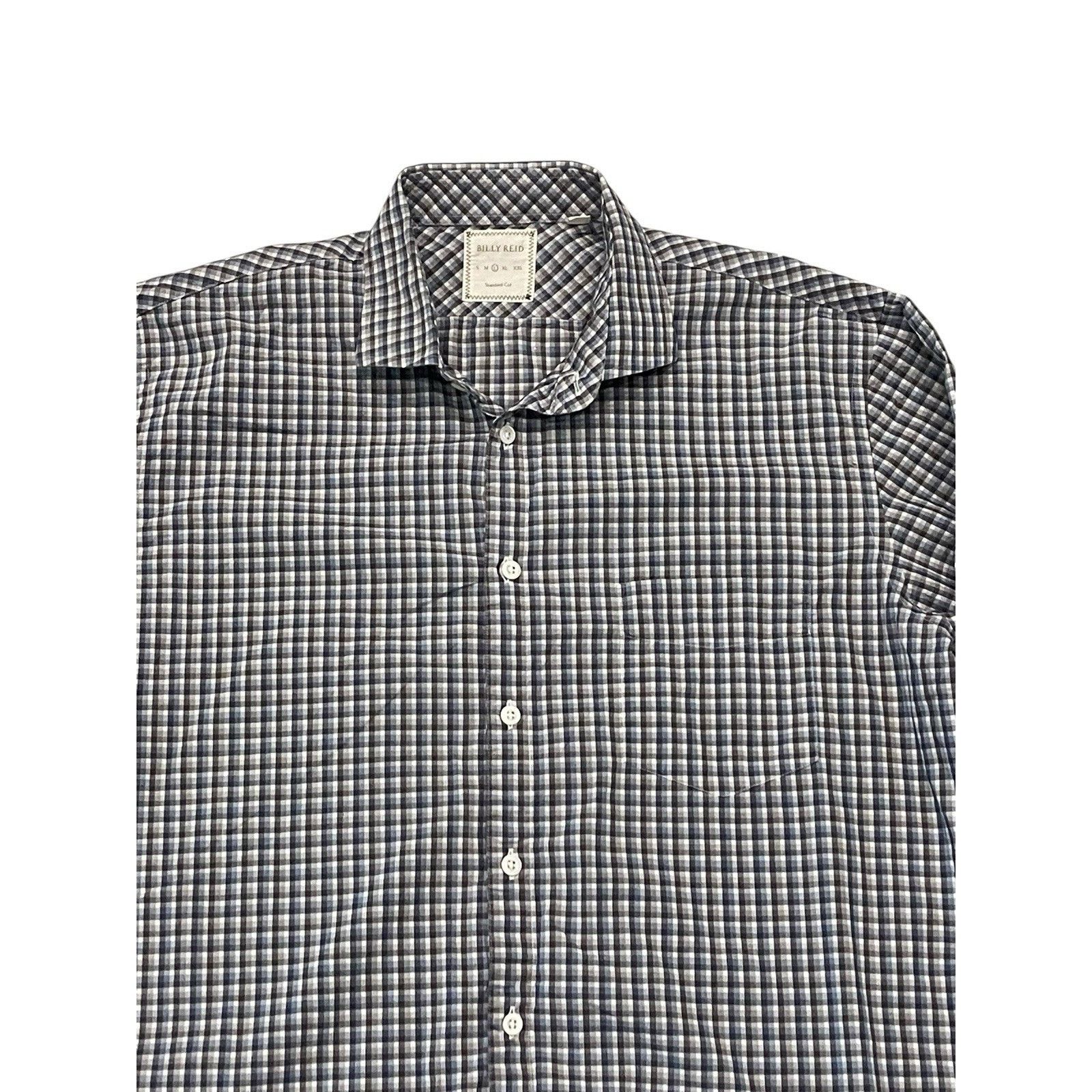 Billy Reid Billy Reid Men’s Textured Button Shirt Size:L Size US L / EU 52-54 / 3 - 2 Thumbnail