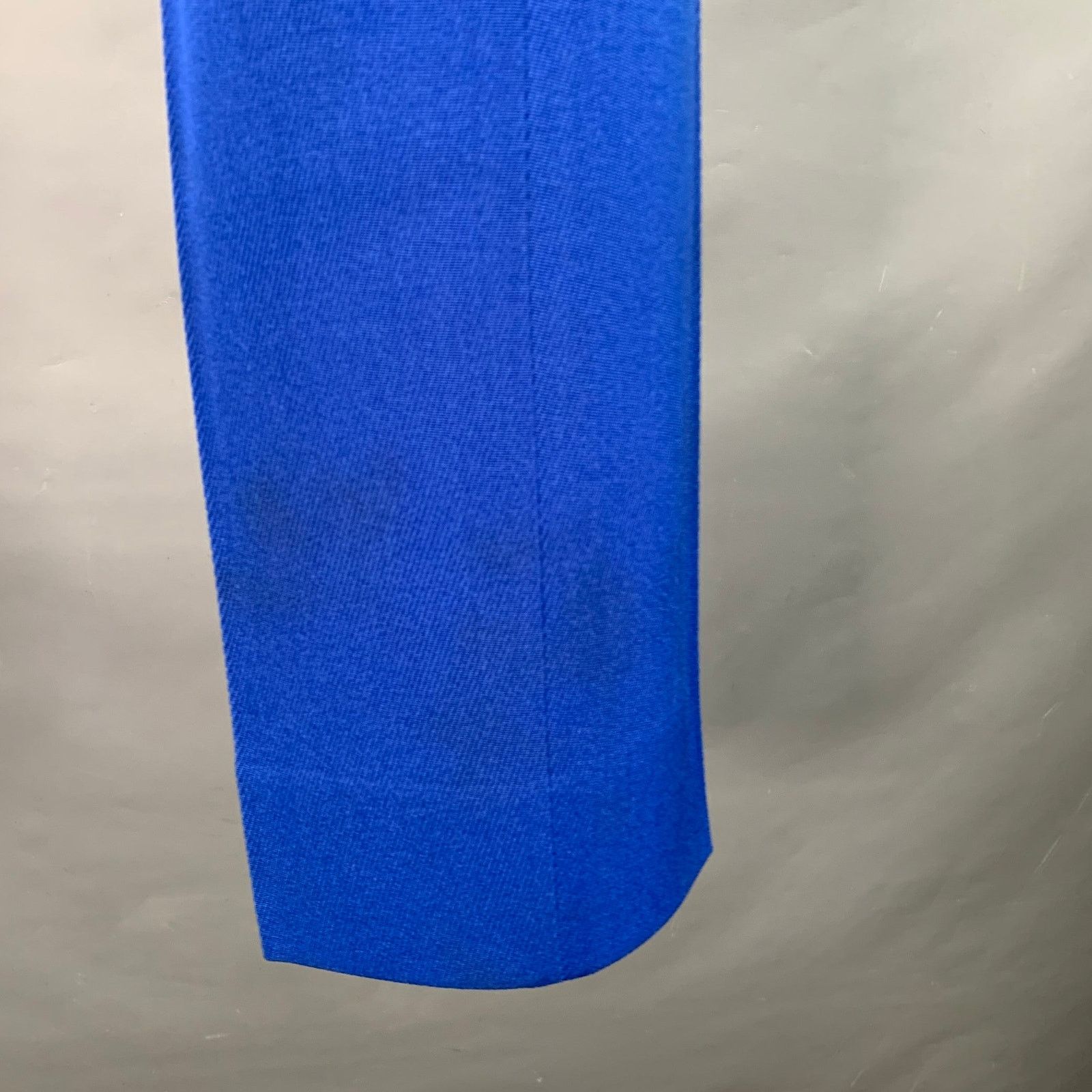 AMI AMI by ALEXANDRE MATTIUSSI Blue Wool Button Fly Dress Pants Size US 28 / EU 44 - 6 Thumbnail