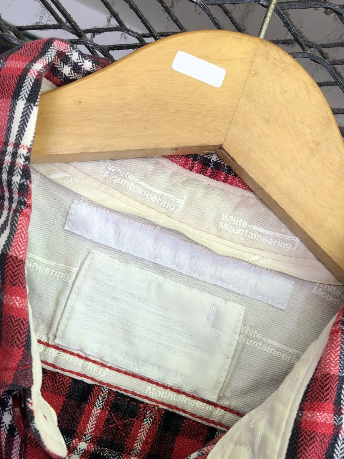 White Mountaineering WHITE MOUNTAINEERING FLANNEL PLAID SHIRT Size US L / EU 52-54 / 3 - 3 Thumbnail