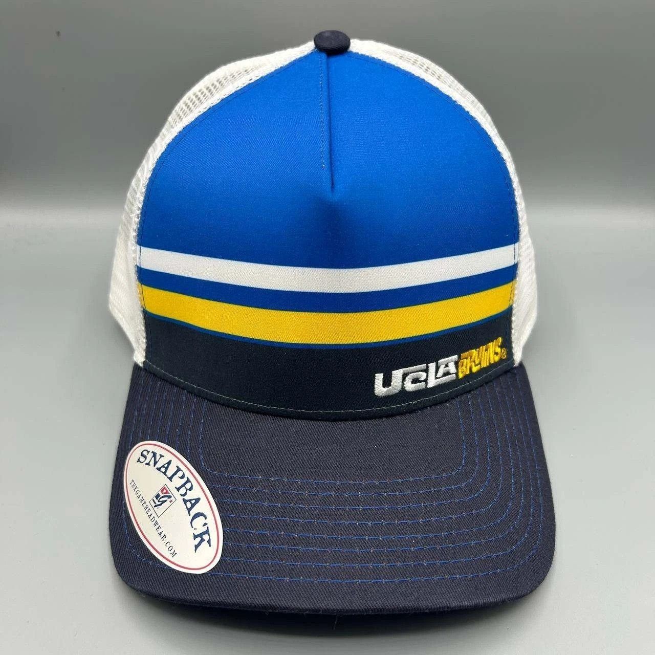 The Game Vintage UCLA Bruins Trucker Hat Embroidered NCAA Snap Back Size ONE SIZE - 1 Thumbnail