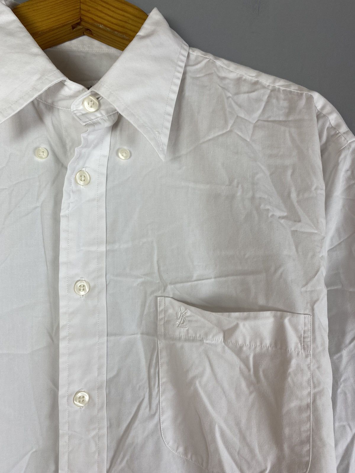 Yves Saint Laurent Vintage Yves Saint Laurent shirt Size US L / EU 52-54 / 3 - 4 Thumbnail