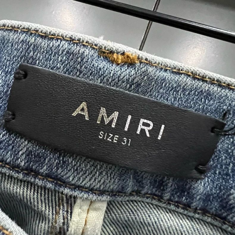 Amiri Amiri Ripped denim pants Size US 31 - 2 Thumbnail