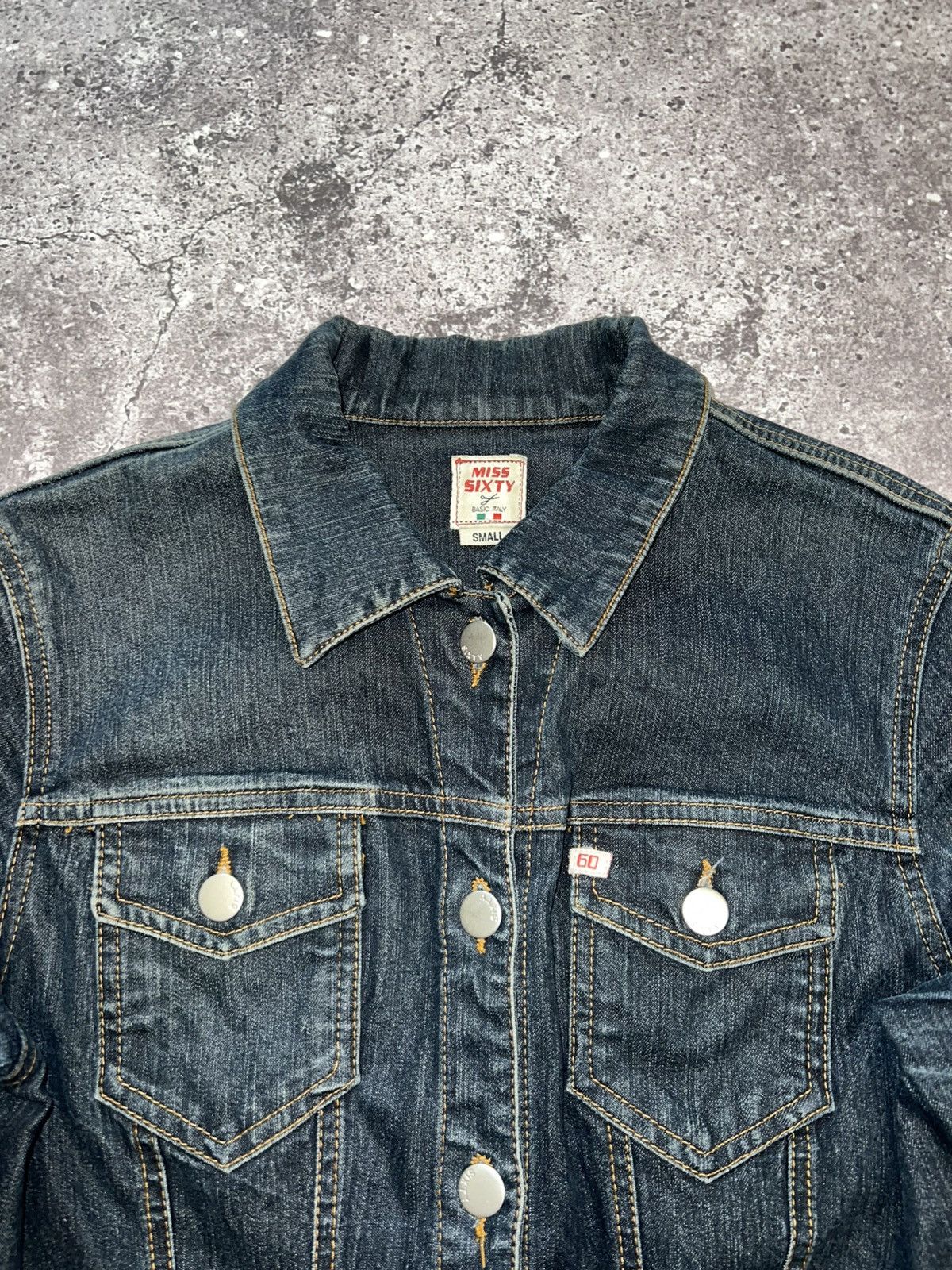 Miss Sixty Vintage Y2K Miss Sixty Denim Jacket Streetwear 90s Style Size S / US 4 / IT 40 - 3 Thumbnail