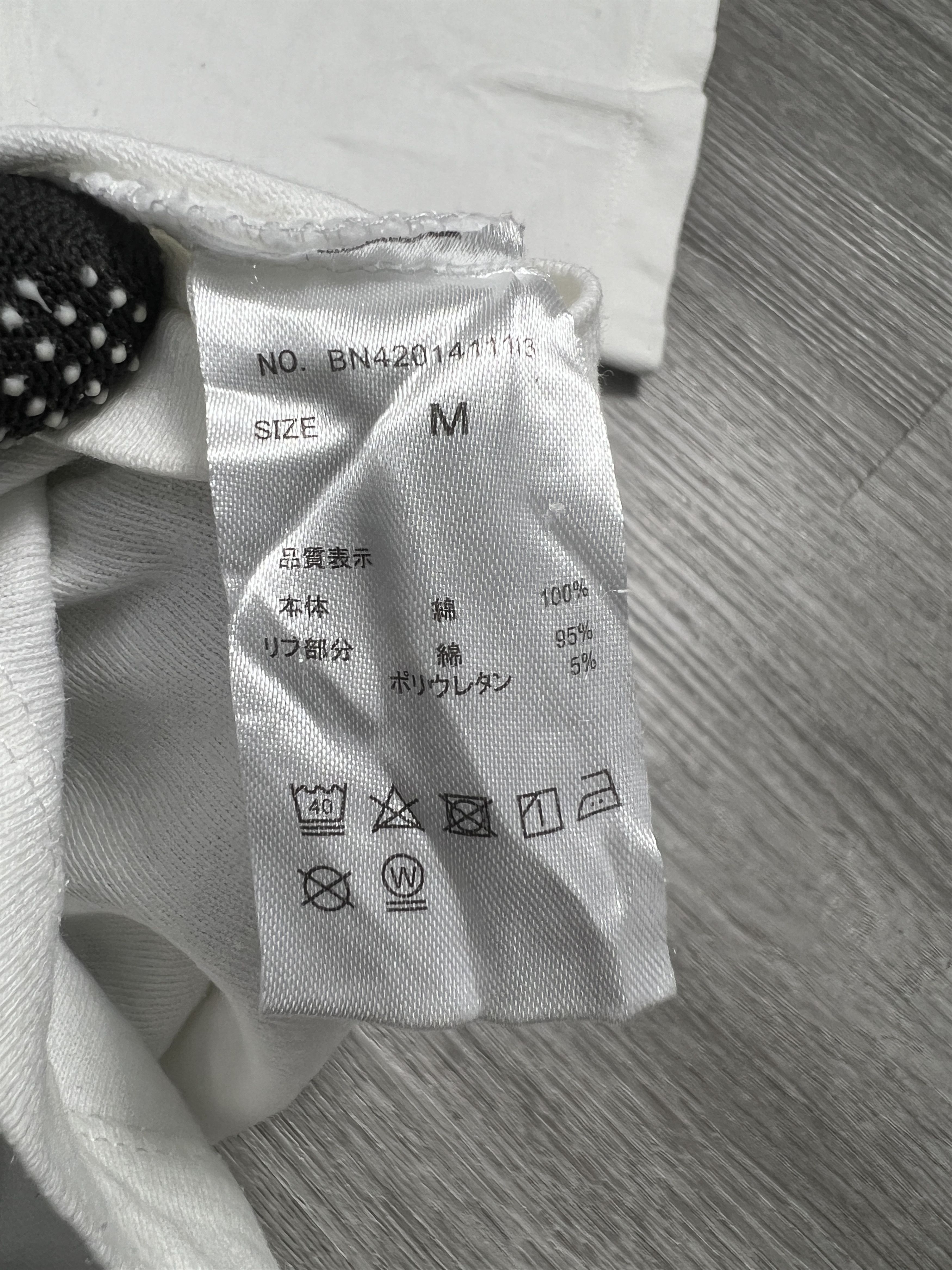 Japanese Brand Back Number Streetwear Y2K Art Crop Top Tee (M) GTME380 Size US M / EU 48-50 / 2 - 5 Thumbnail