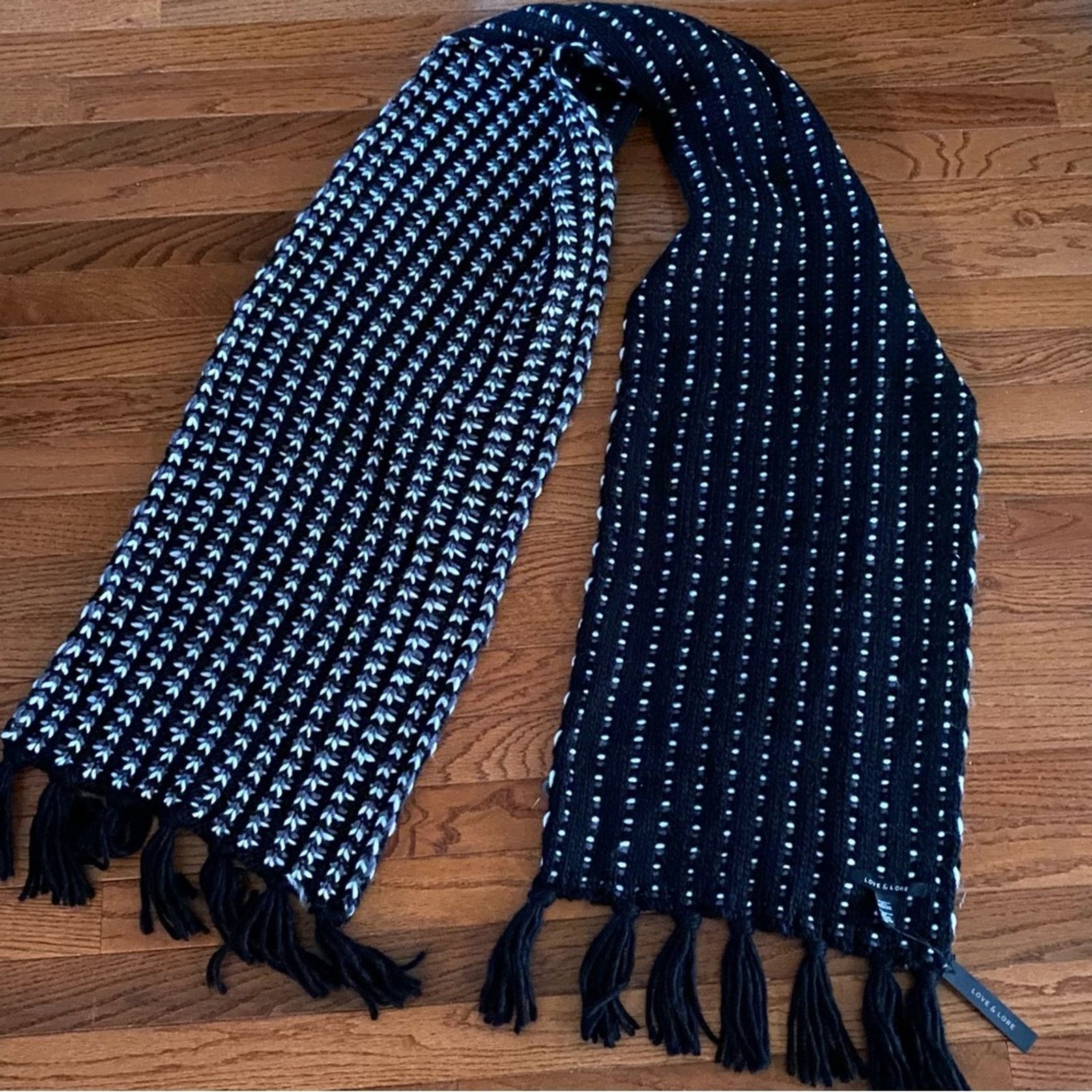 Other NEW Indigo Love & Lore Cabin Marl Stripe Scarf NWT Size ONE SIZE - 5 Thumbnail