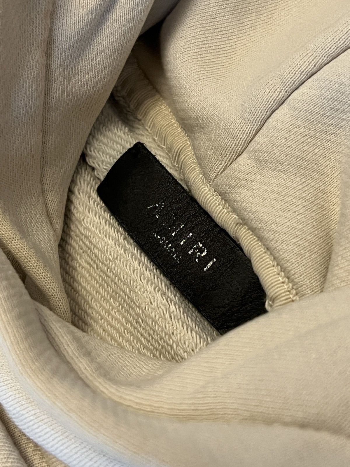 Amiri Amiri Core Logo Sand Beige Cream Hoodie Size US M / EU 48-50 / 2 - 6 Thumbnail