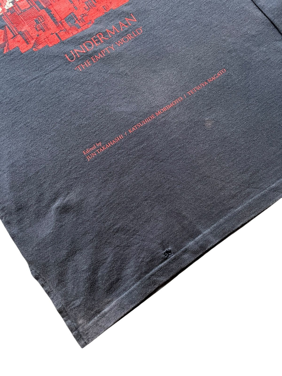 Undercover Undercover SS11 ‘Underman” Sun Faded Distressed Raglan Tee Size US M / EU 48-50 / 2 - 7 Thumbnail