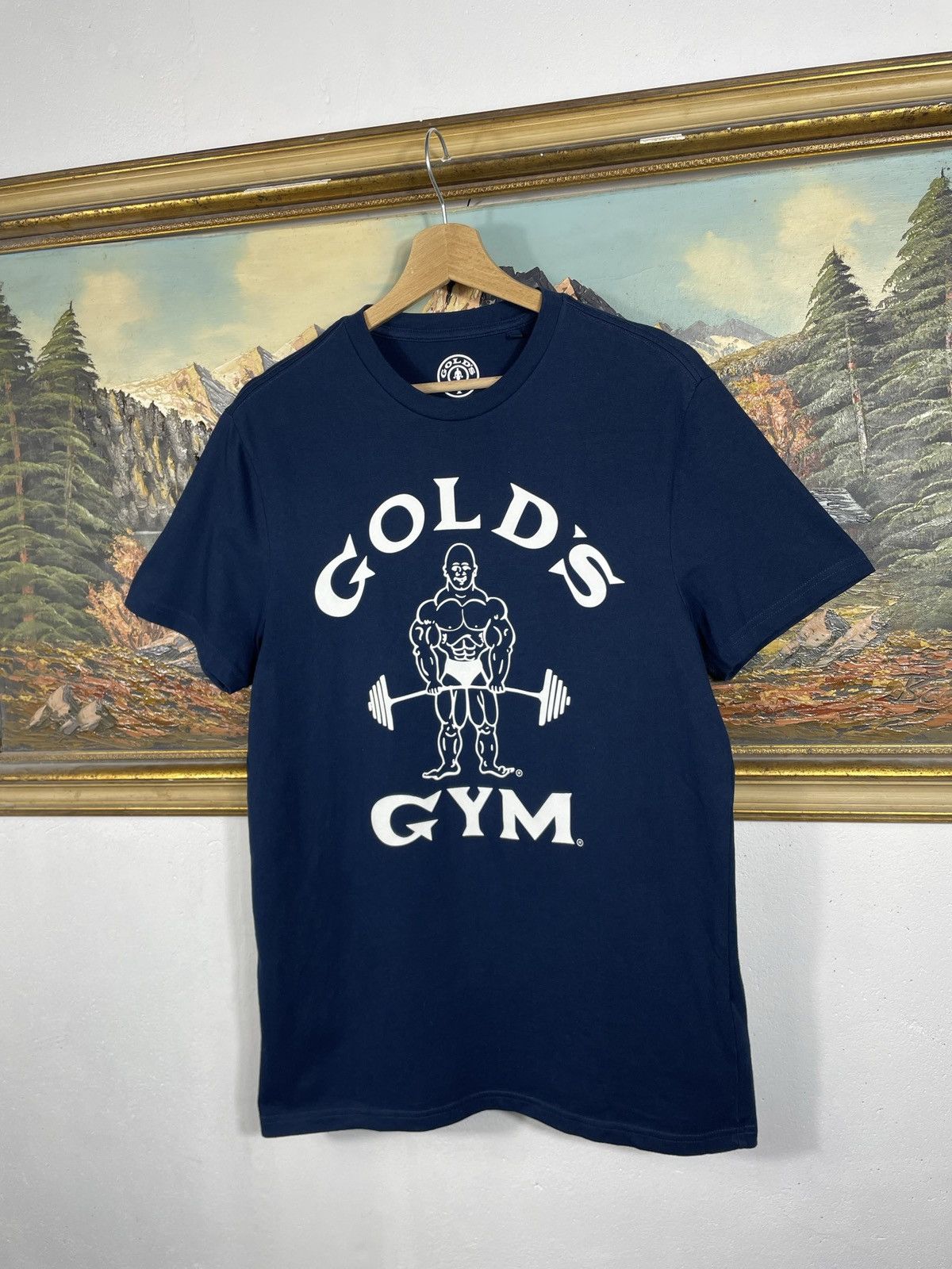 Other Gold’s Gym Navy Short Sleeve T-shirt Tee Sportswear Size US S / EU 44-46 / 1 - 3 Thumbnail